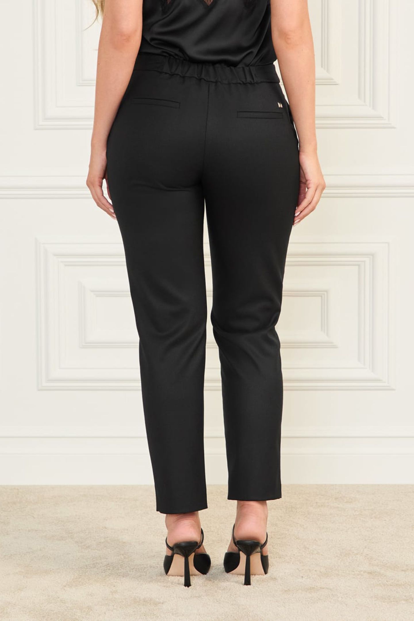 MARCIANO BY GUESS ROBERTA PANT JET BLACK 2