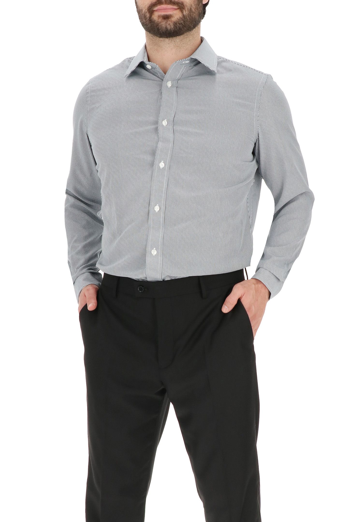 4 WAY STRETCHDRESS SHIRT WHITE 4