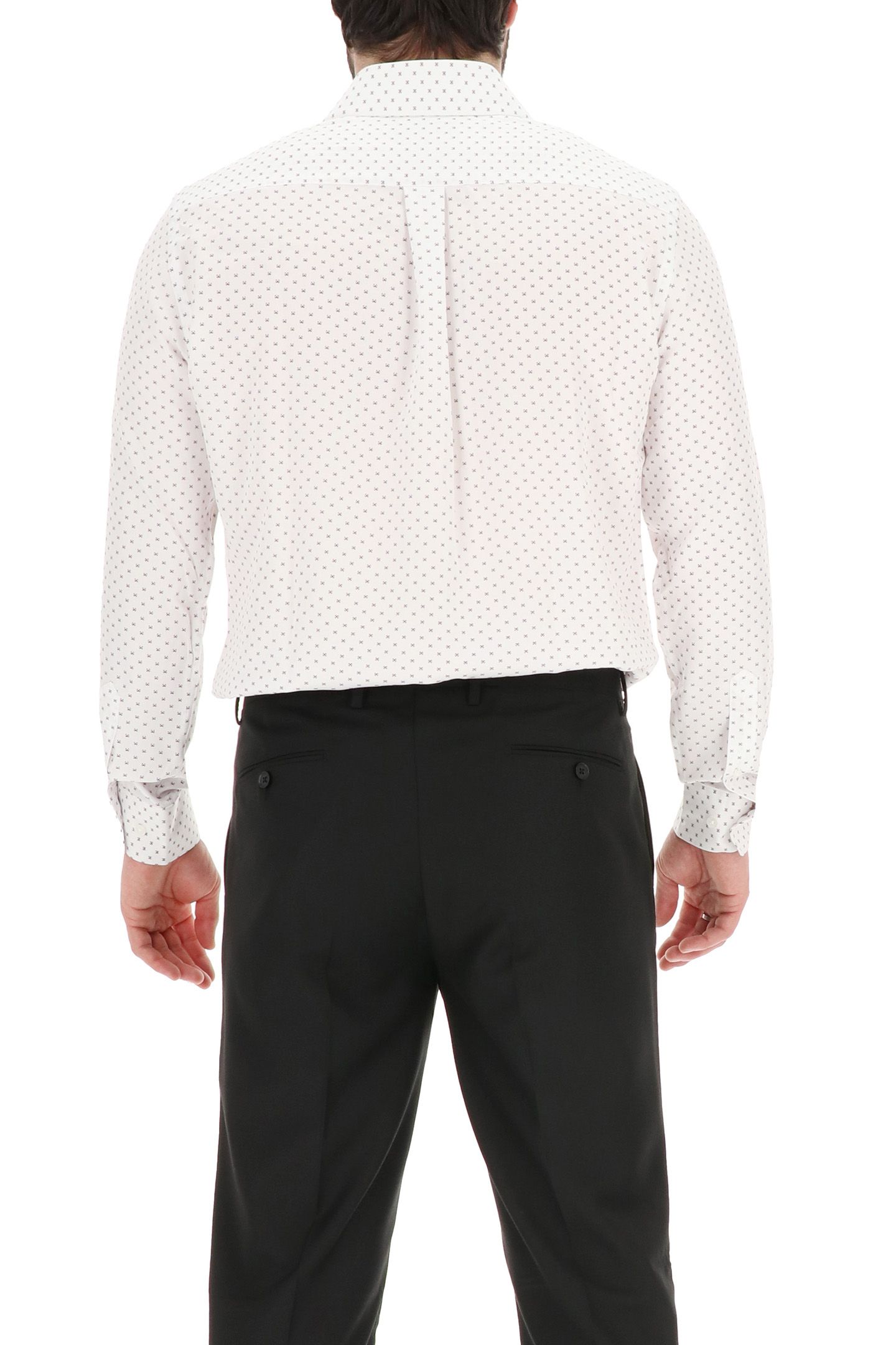 4 WAY STRETCHDRESS SHIRT WHITE 3