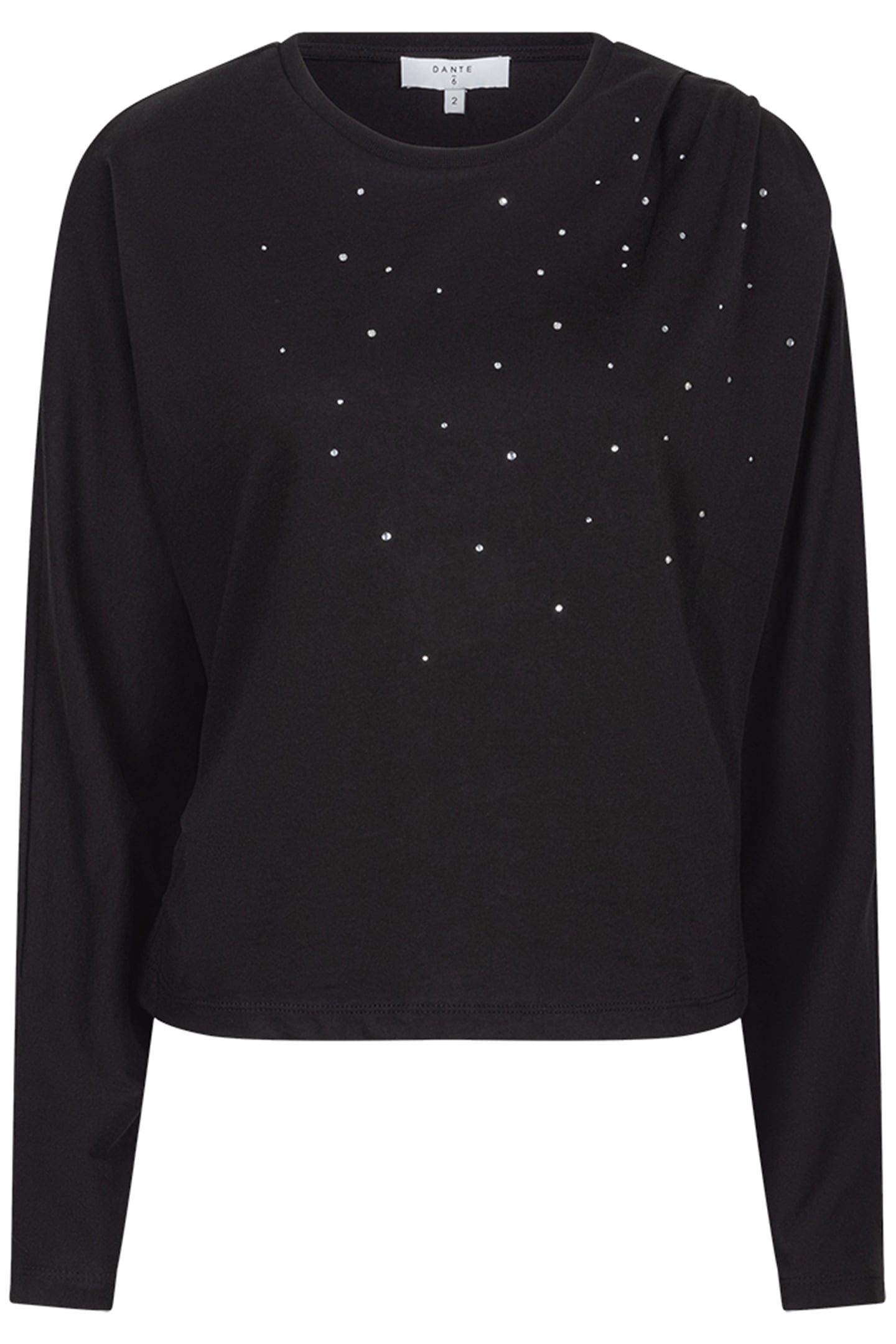 DAYVIN EMBELLISHED TOP RAVEN 3