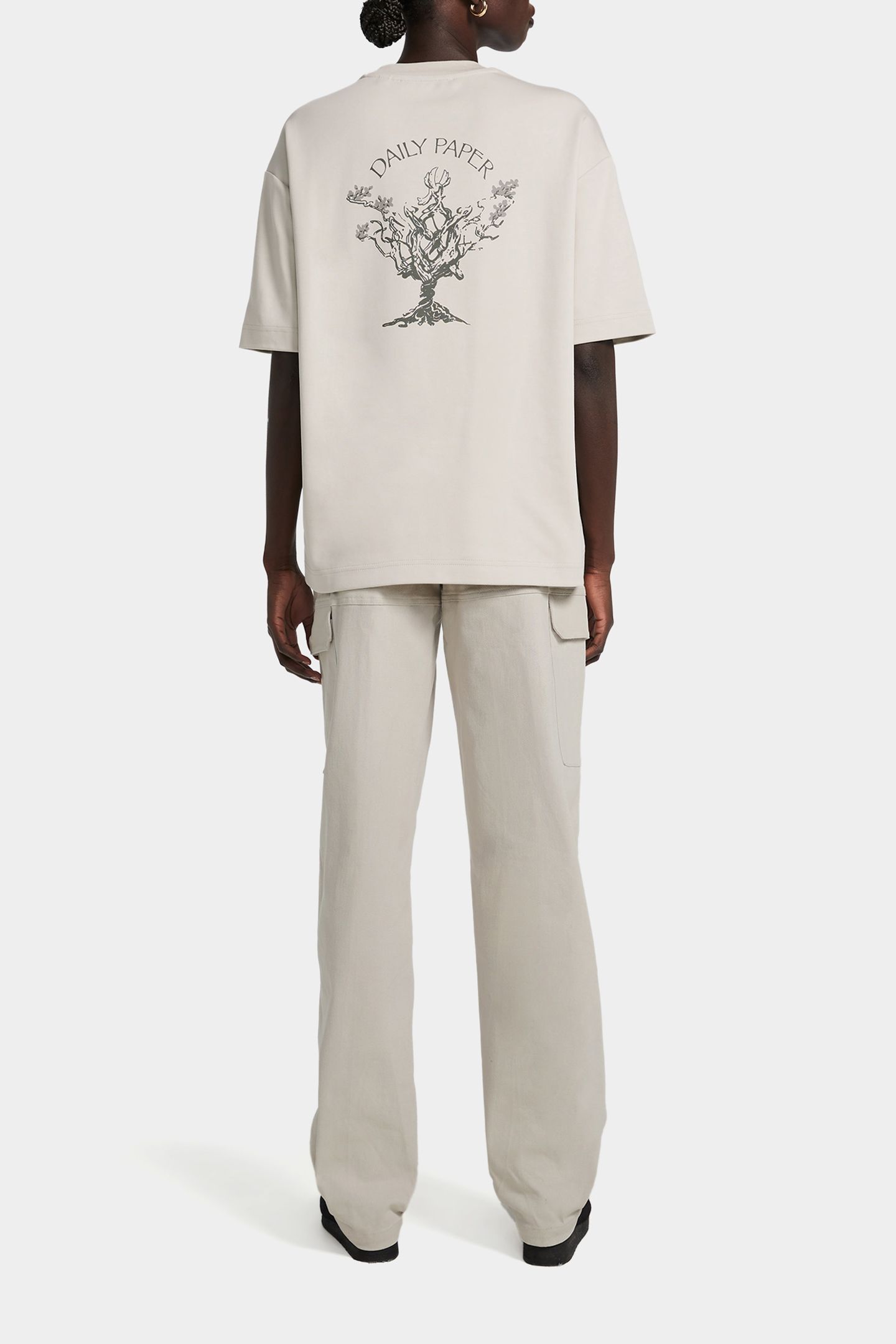 EZEA WOMEN CARGO PANTS MOONSTRUCK BEIGE 2