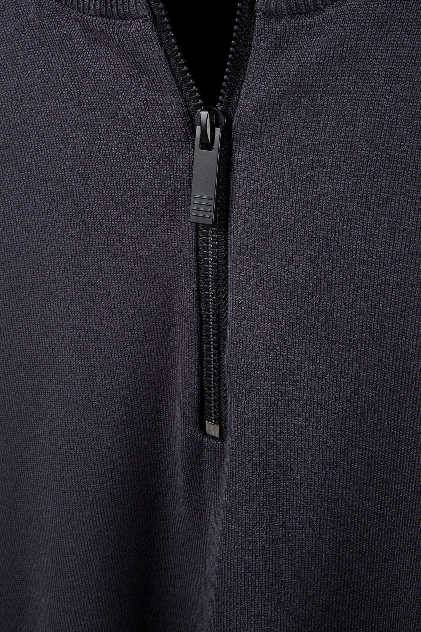 PULLOVER HALF ZIP DARK GREY 5