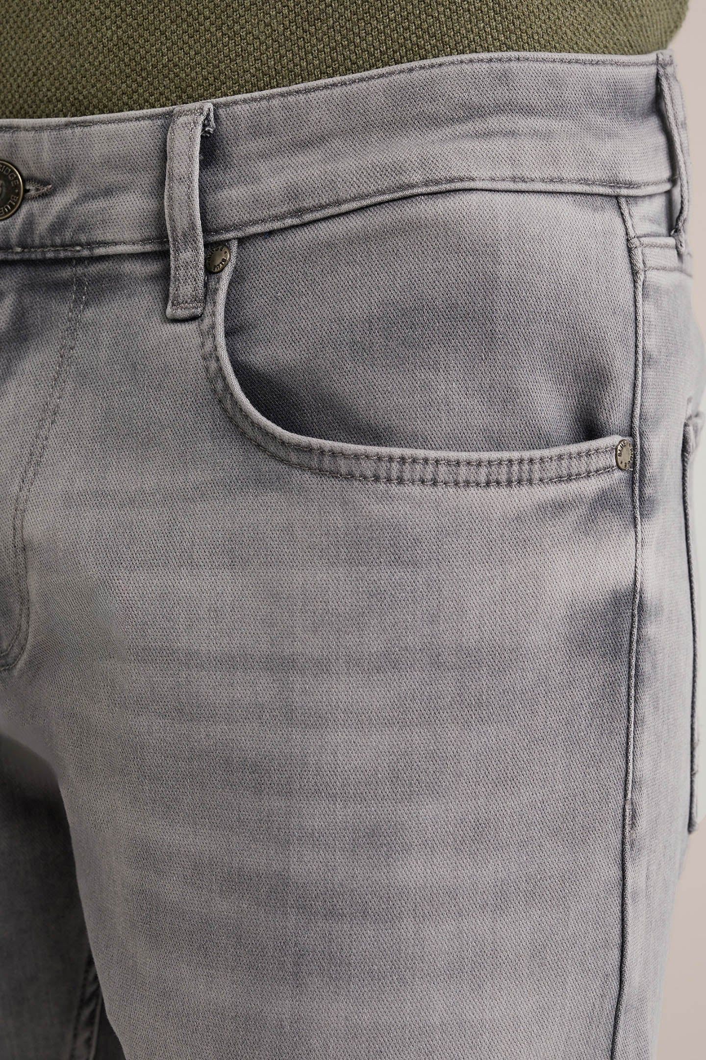 5-POCKET MID WAIST LIGHT GREY 5