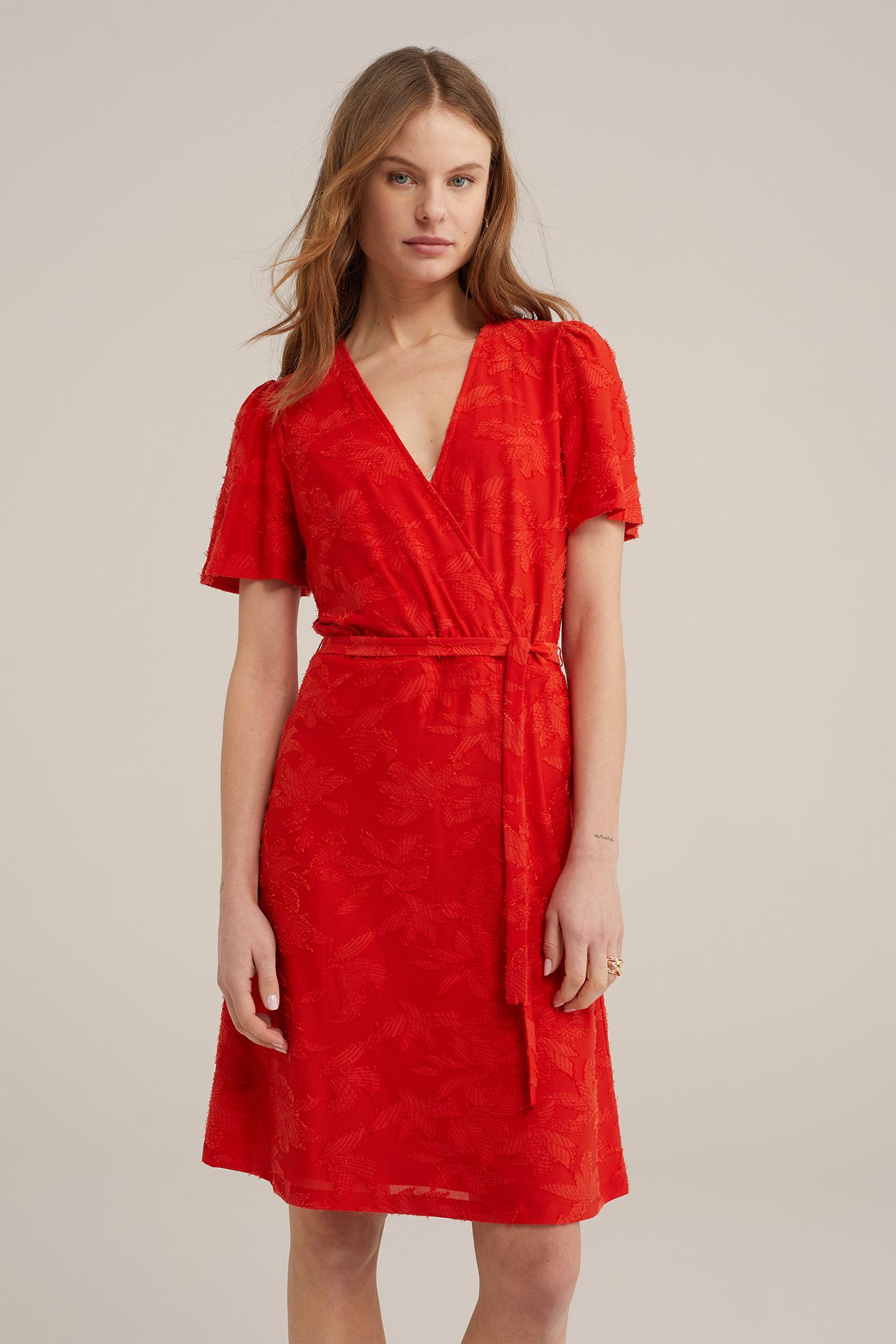 JURK MIDI FIRE RED 1