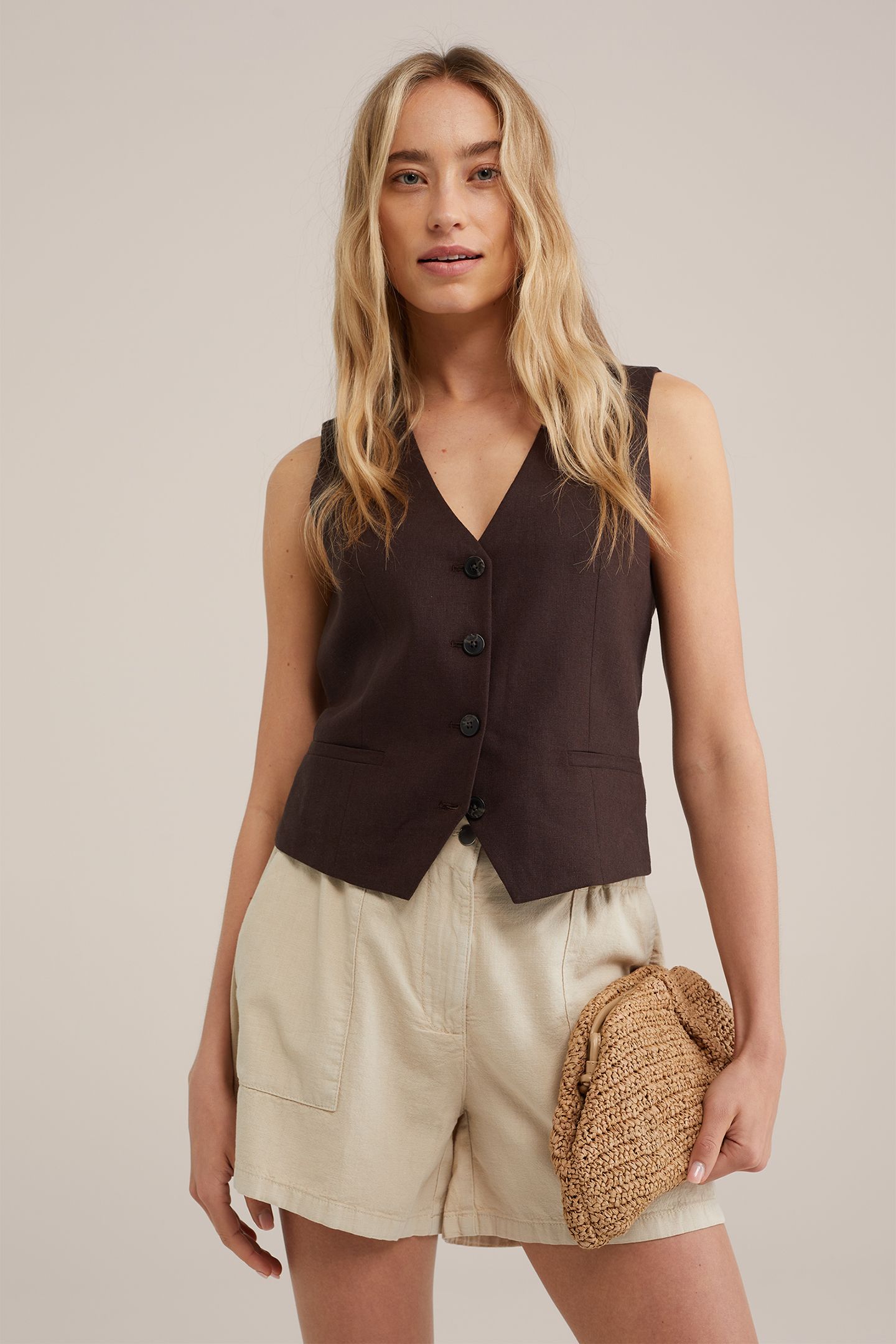 KORTE BROEK BEIGE 5