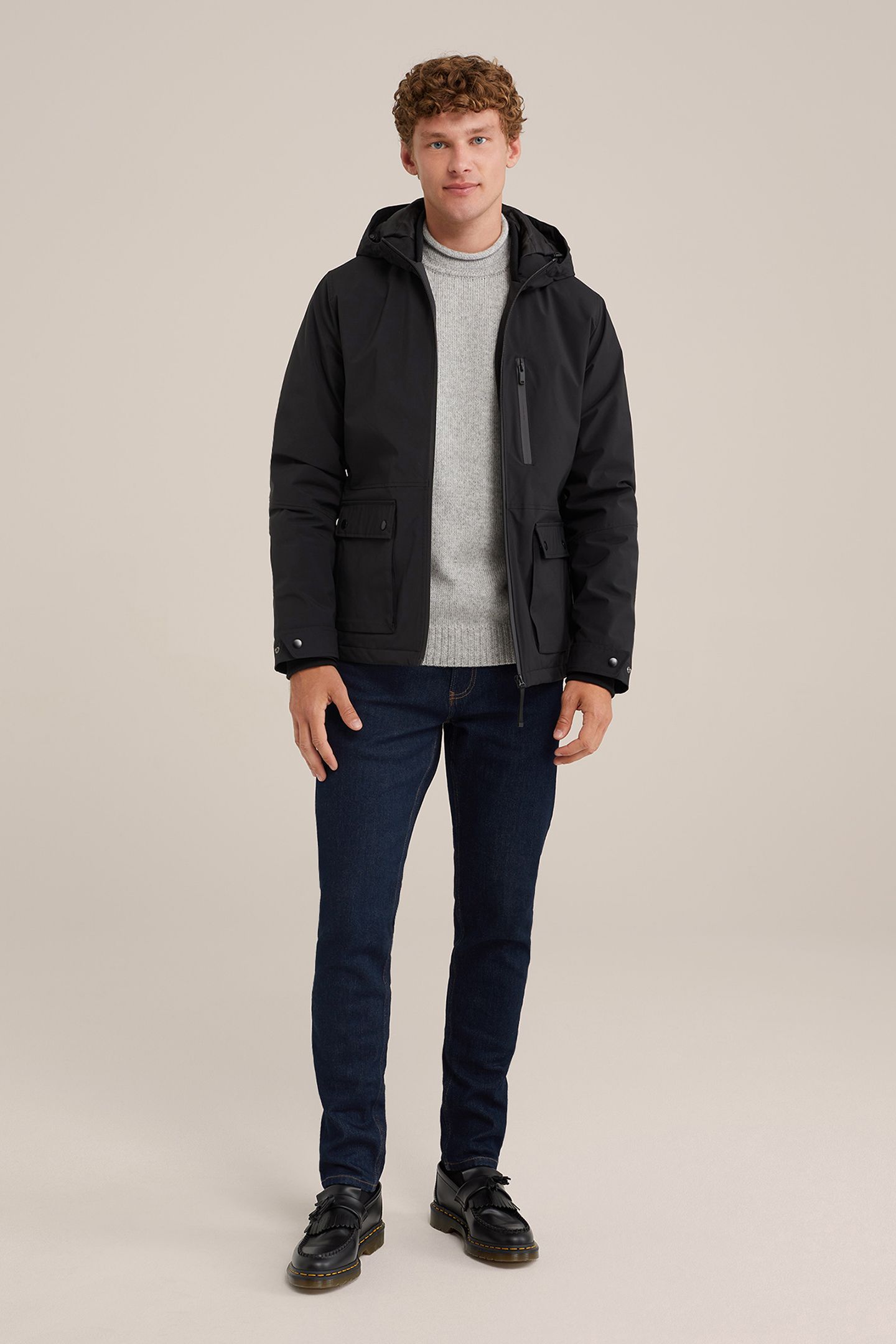 JACKET NORMAL LENGTH BLACK 3