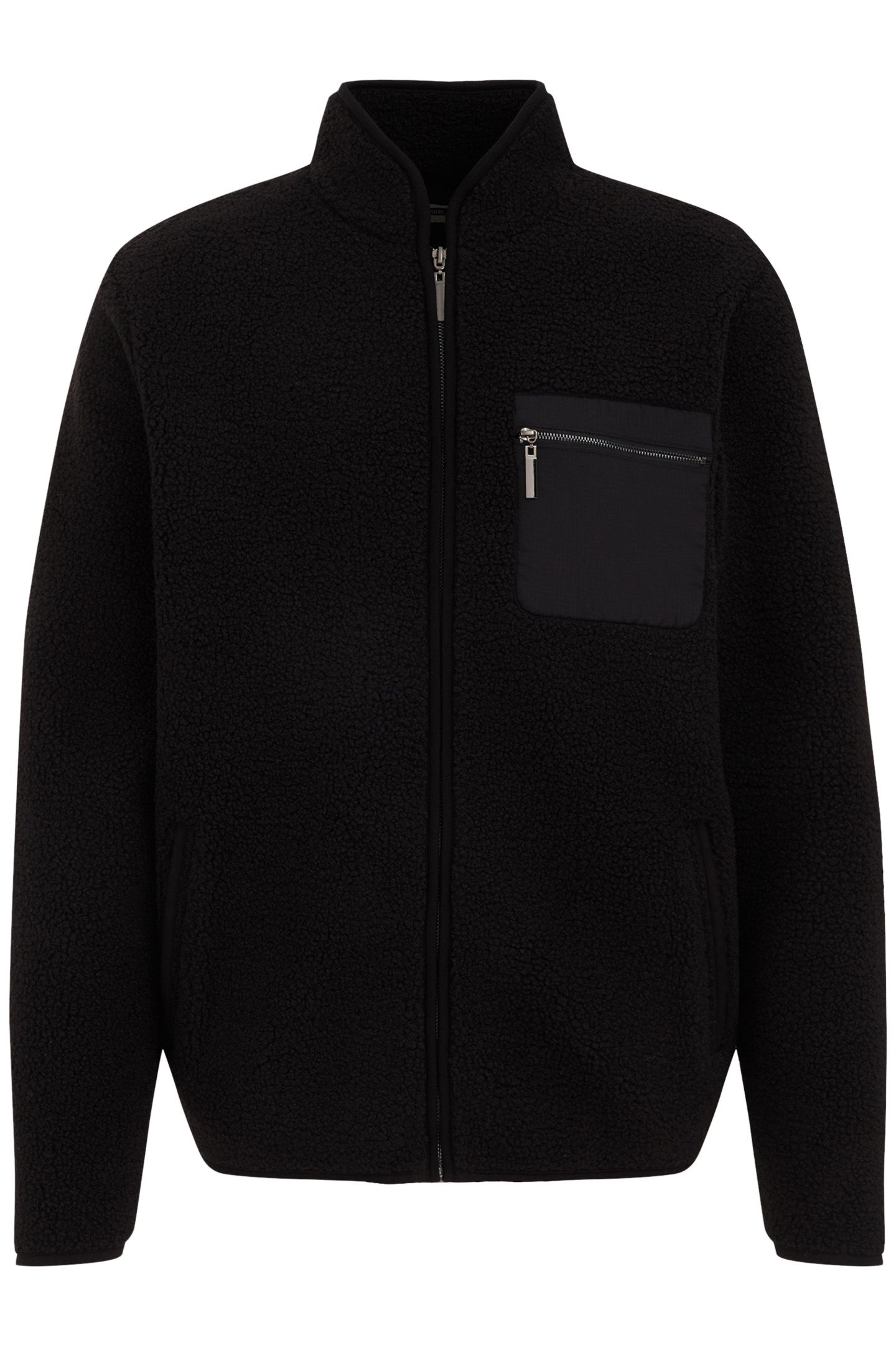 CARDIGAN WITH ZIPPER BLACK 4