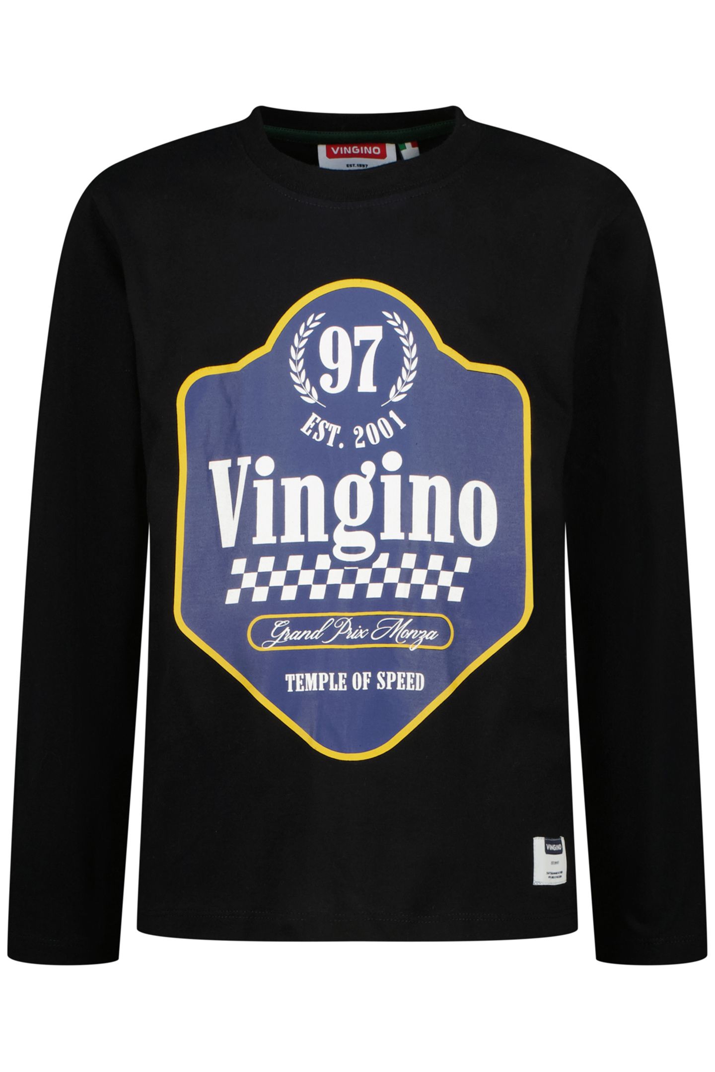 BOYS JACING T-SHIRT DEEP BLACK 1
