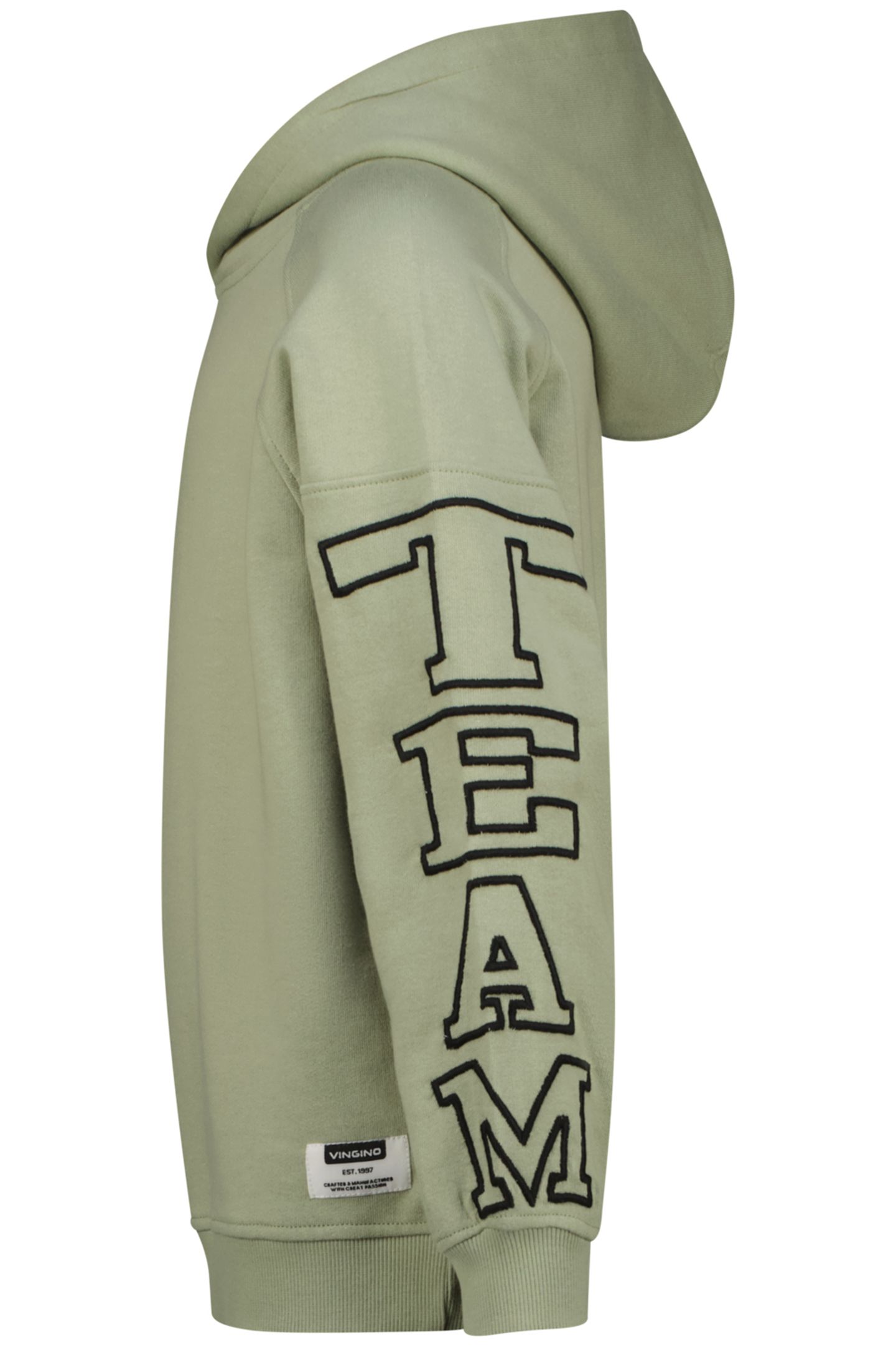 BOYS NEAVE SWEATER NATURE GREEN 3