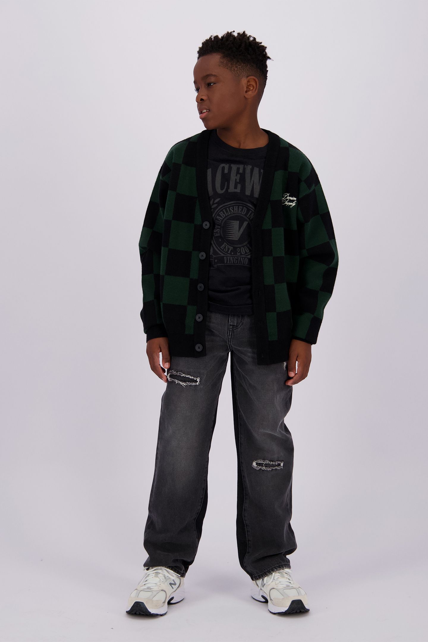 BOYS JELEE T-SHIRT DEEP BLACK 1
