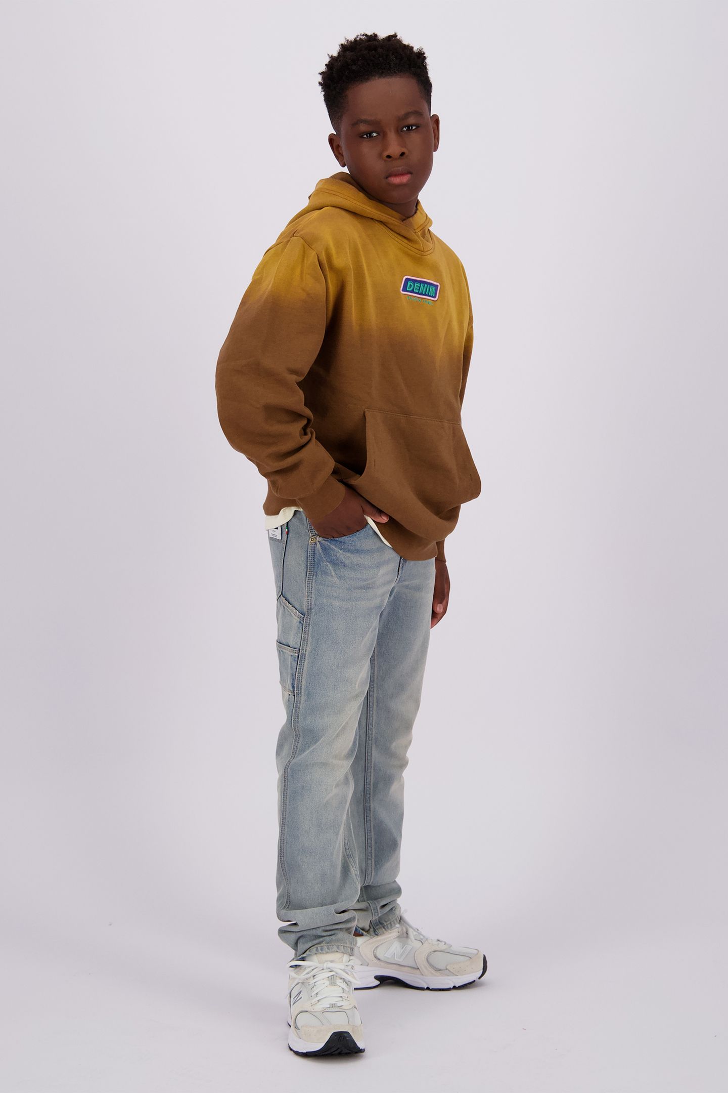 BOYS NYX SWEATER BEAN BROWN 7
