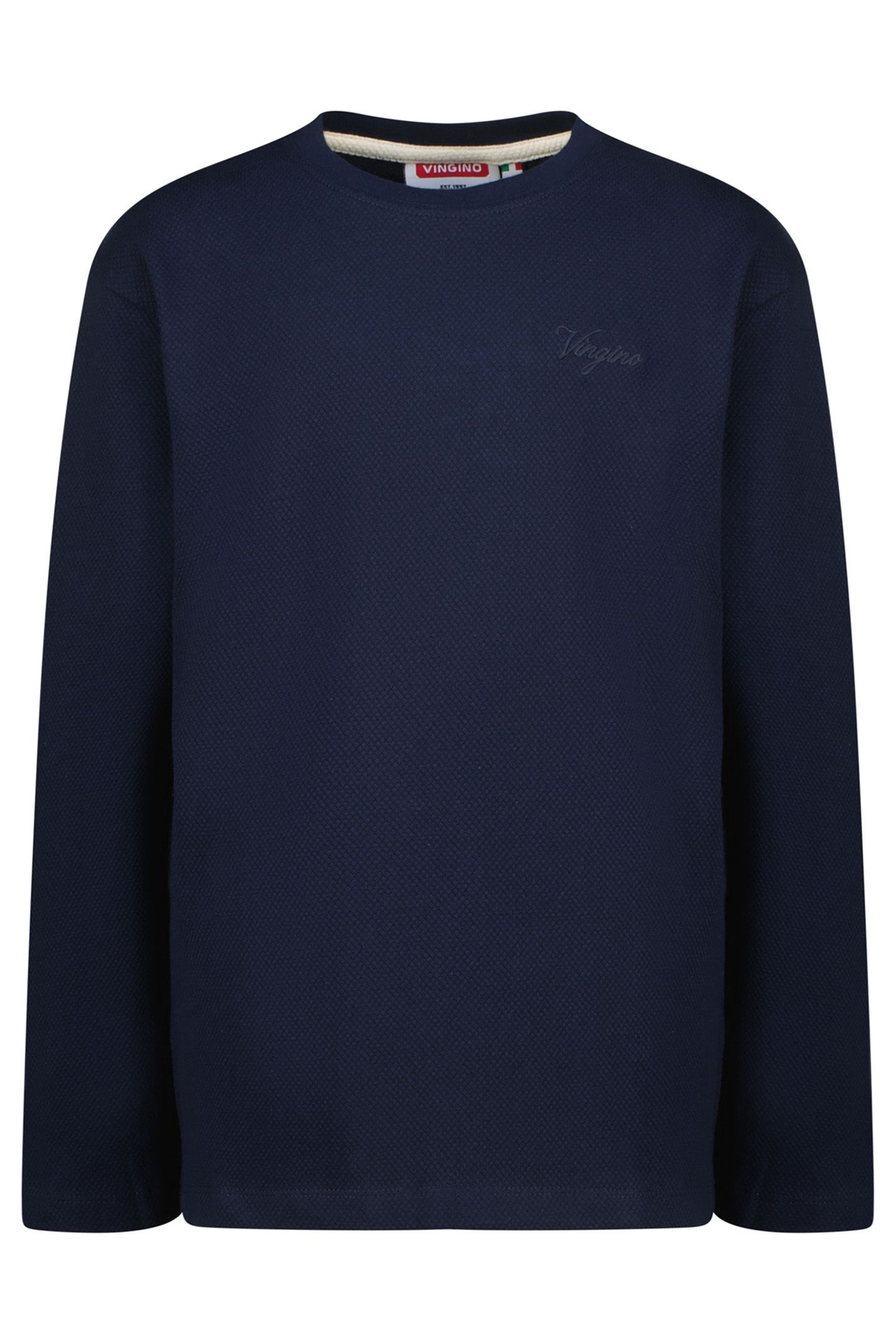 BOYS BASIC TEE T-SHIRT DARK BLUE 1