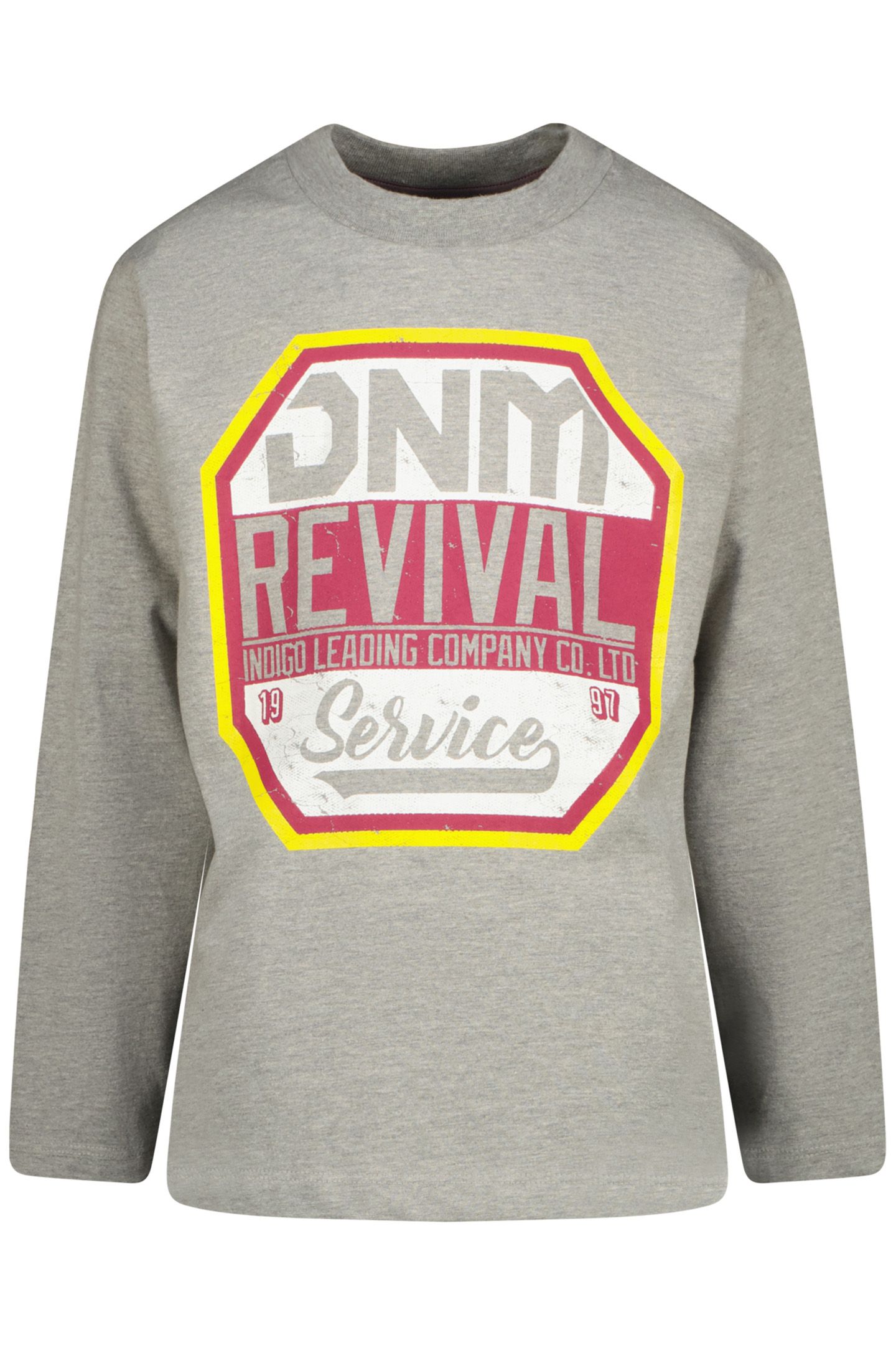 BOYS JENIM T-SHIRT GREY MELEE 1