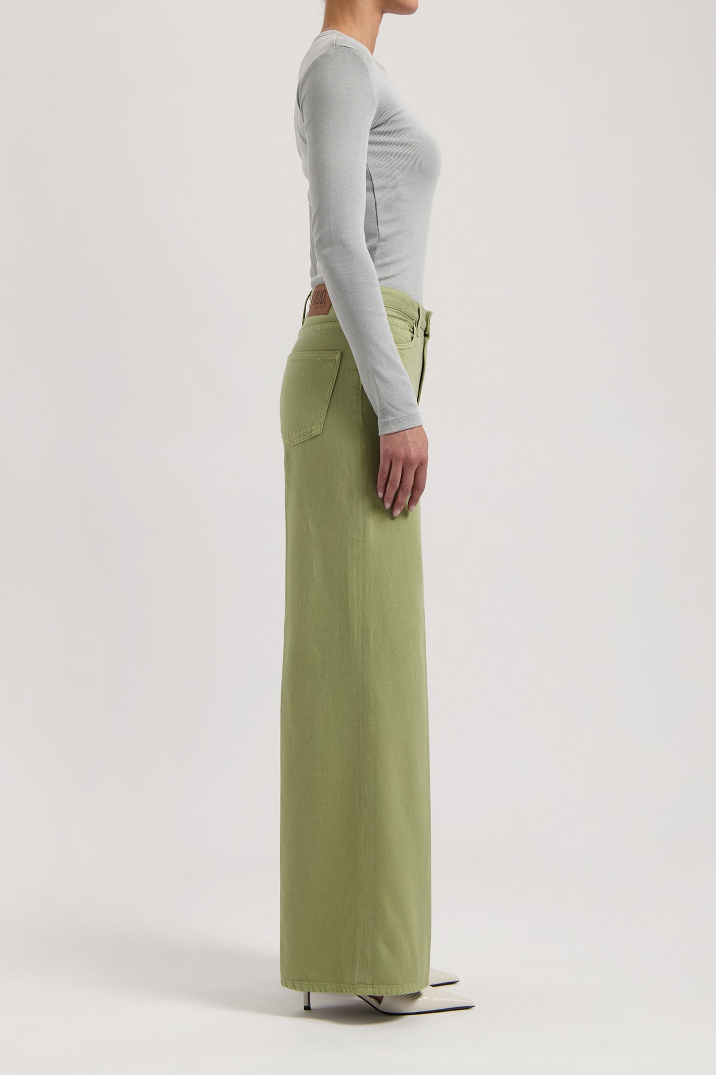 SARA HIGH LOOSE FLOW OLIVE 5