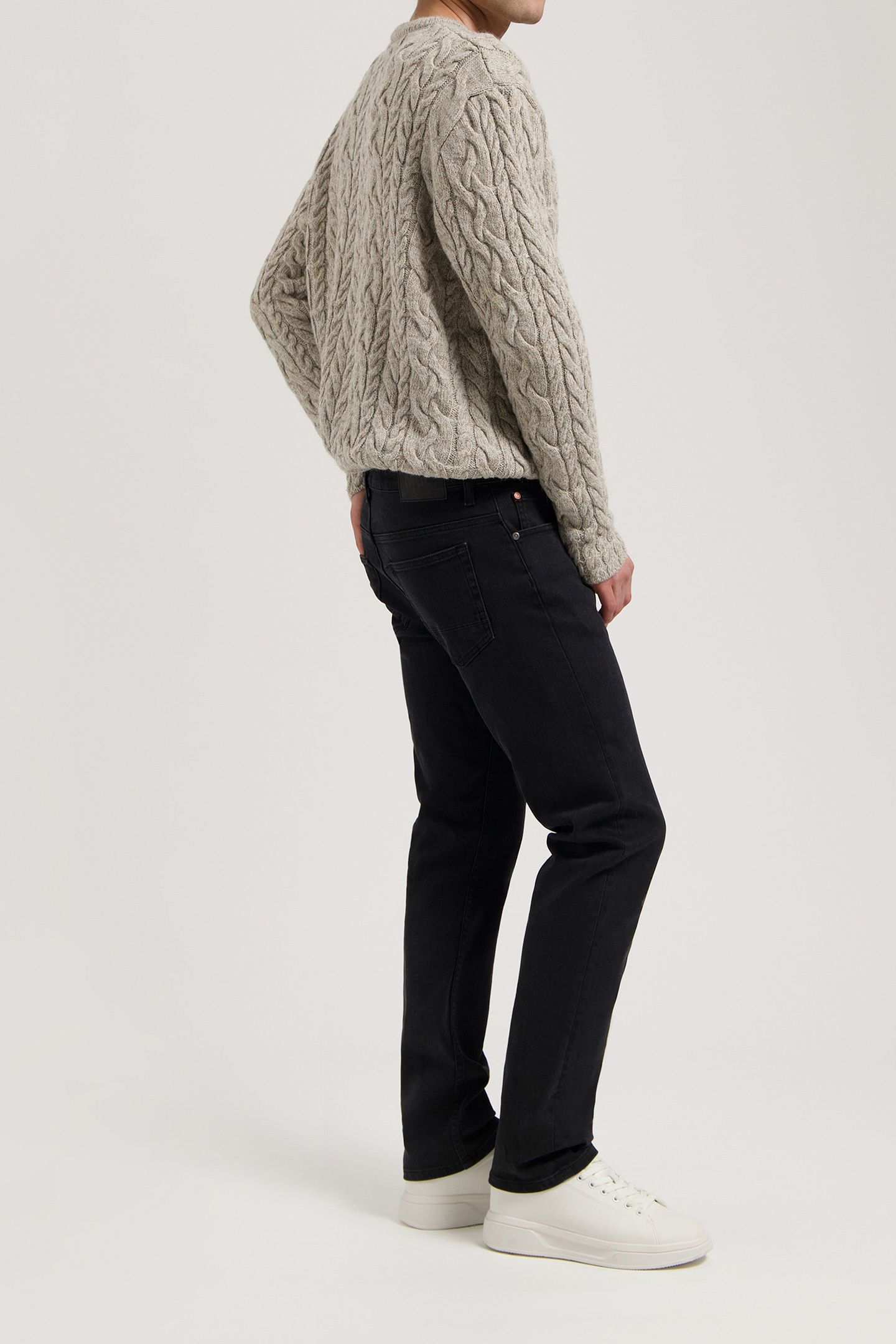 HANK MID TAPERED STONE BLACK 5