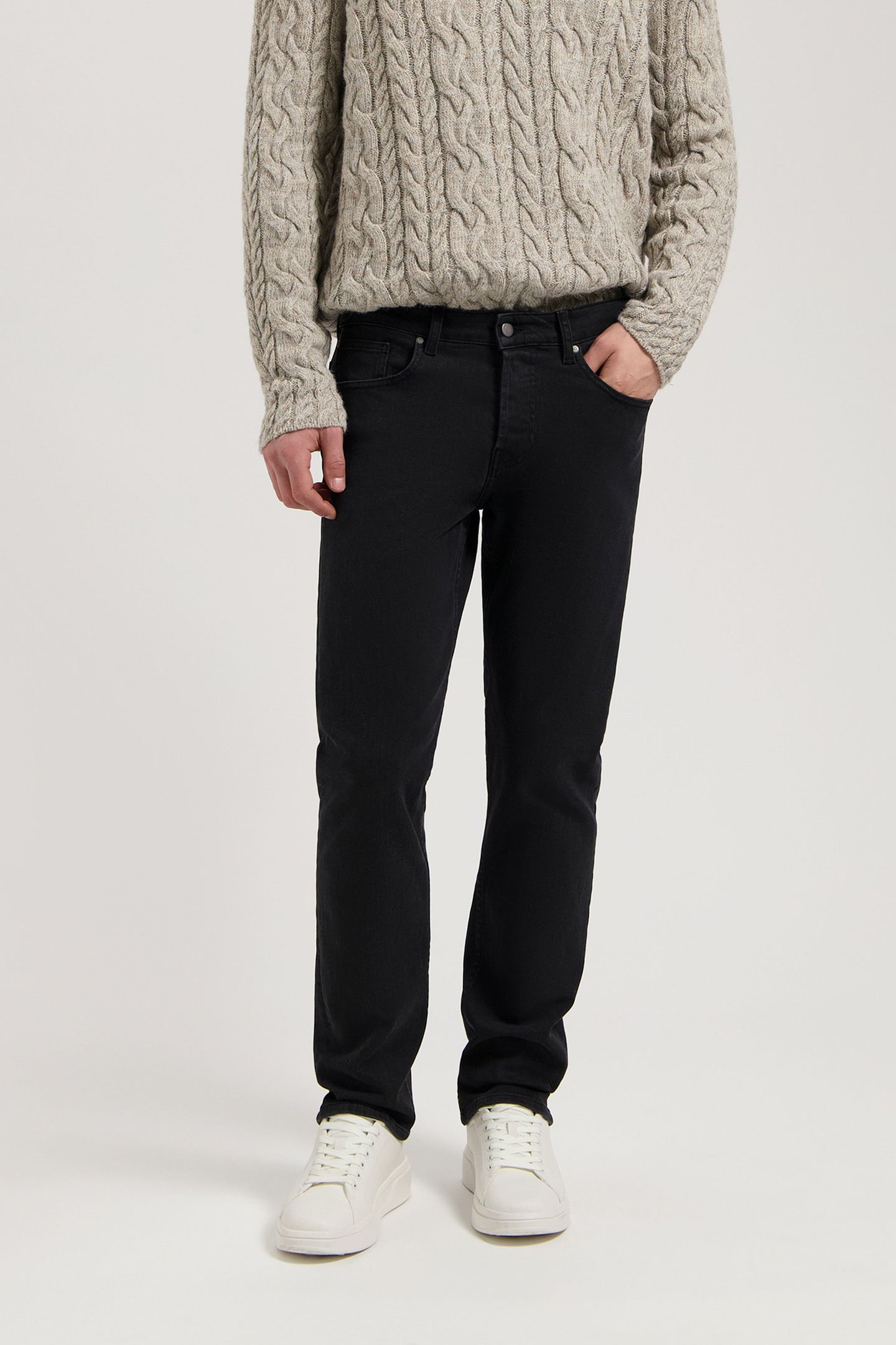HANK MID TAPERED STONE BLACK 1