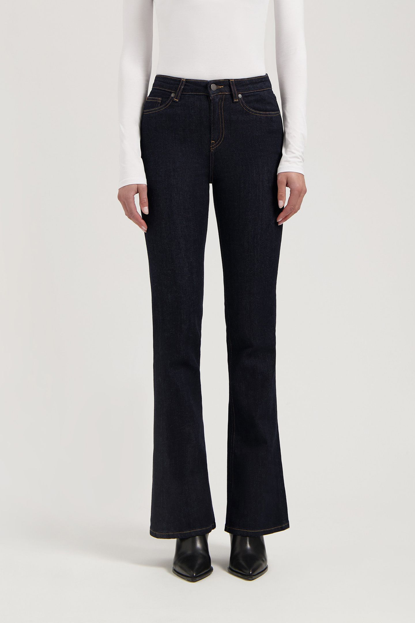 ISY HIGH FLARED STRONG BLUE 1