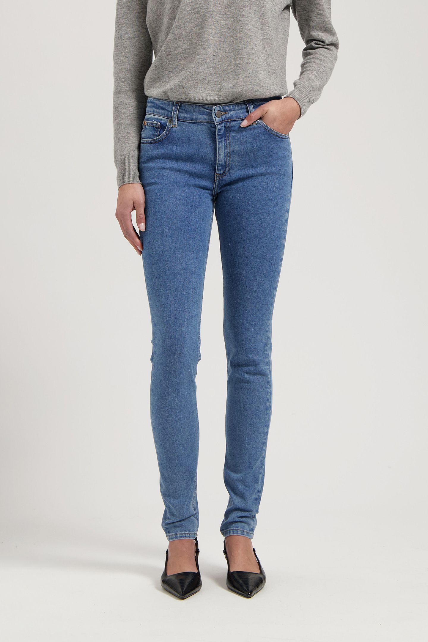 SKYLER MID SKINNY STONE VINTAGE 1