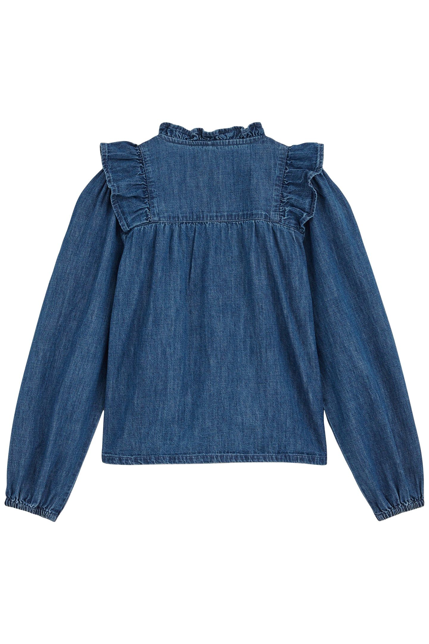 BLOUSE DARK BLUE 4
