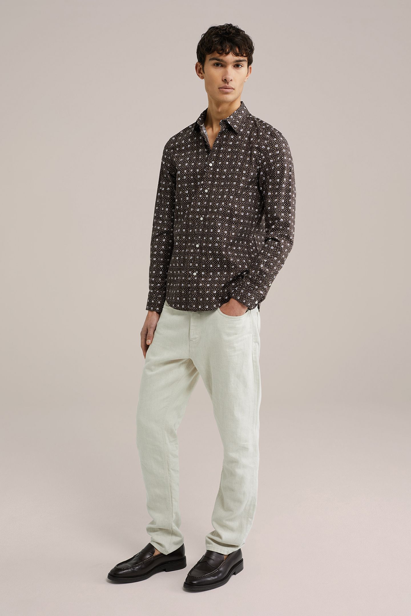 SHIRT DARK BROWN 3
