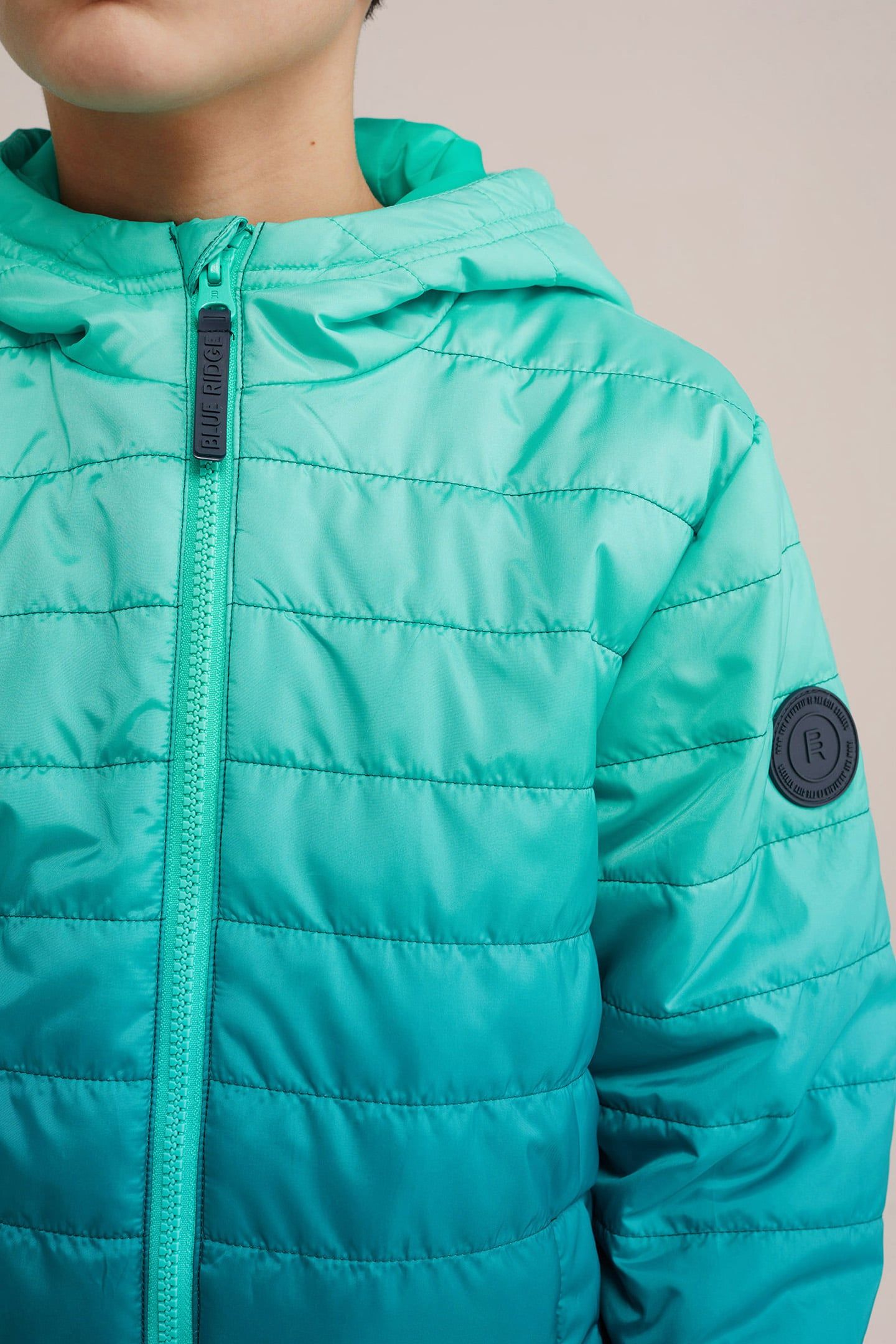 JACKET NORMAL LENGTH GREEN BLUE 5