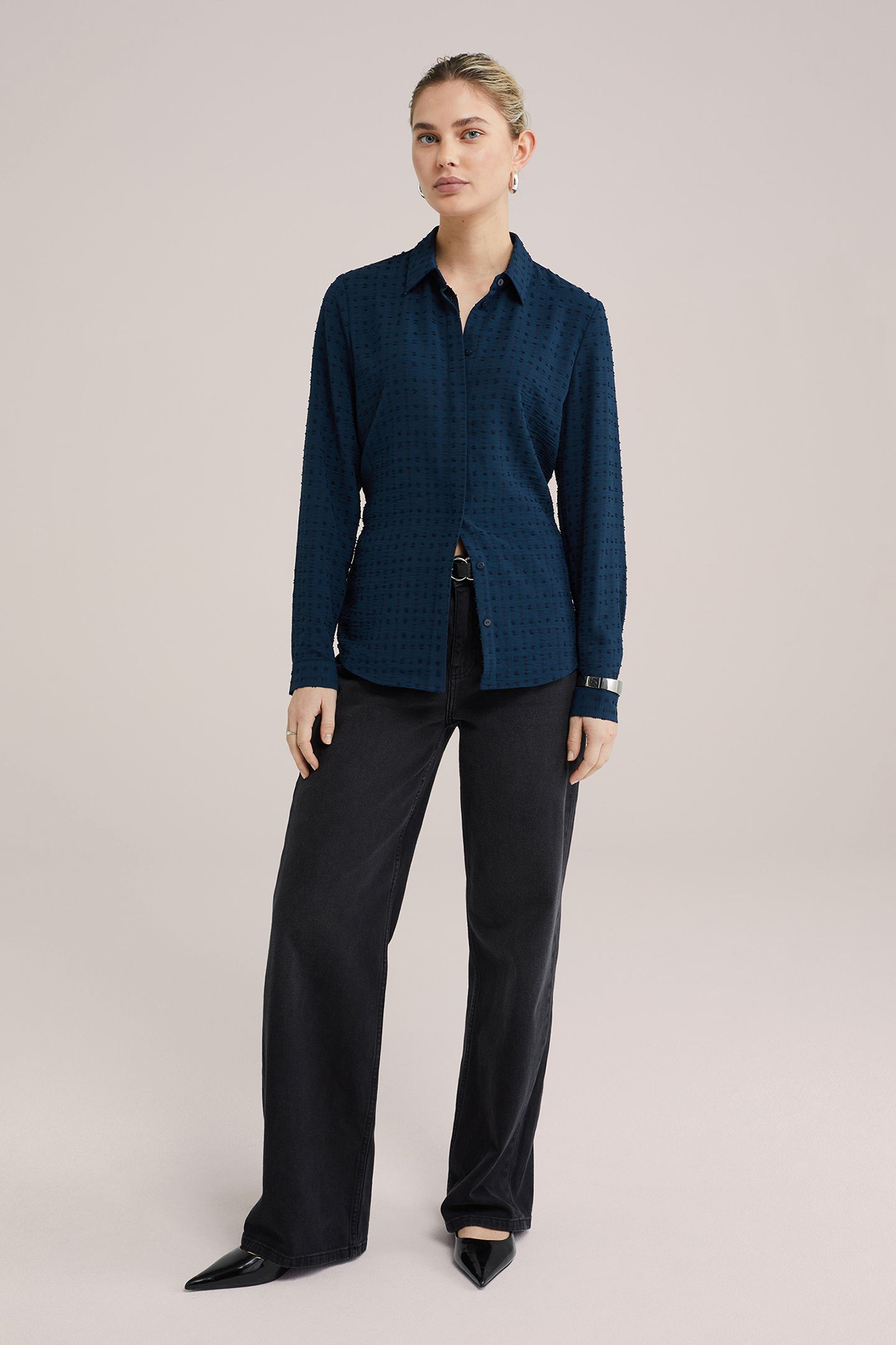 BLOUSE NAVY BLUE 3
