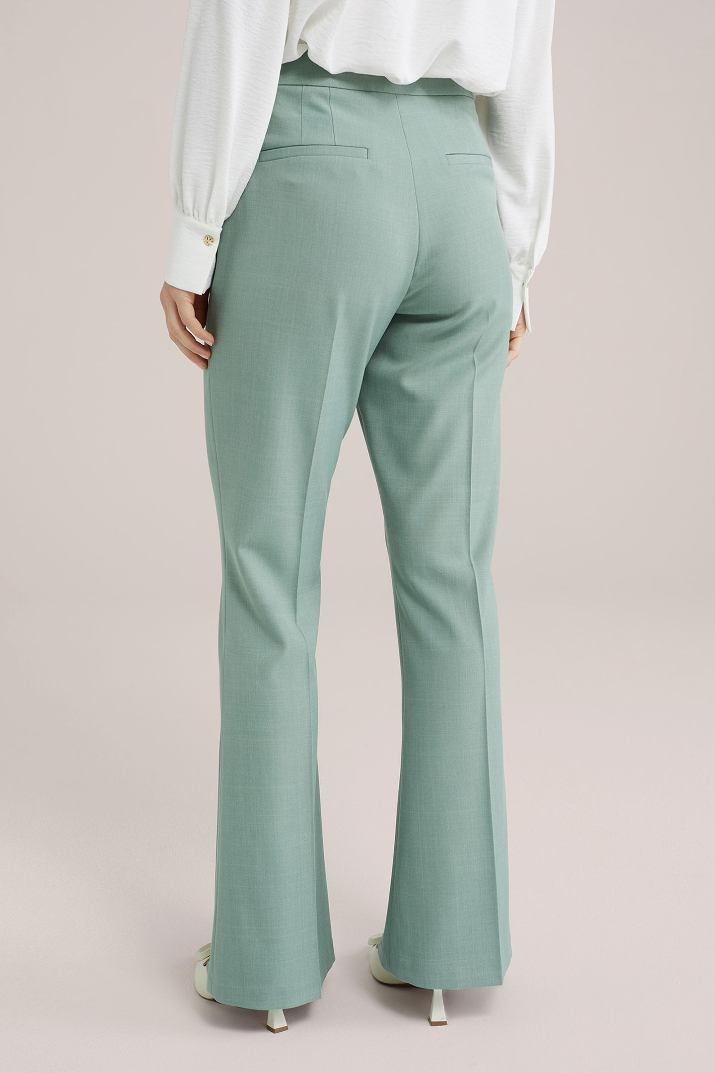 TROUSER PASTEL GREEN 2