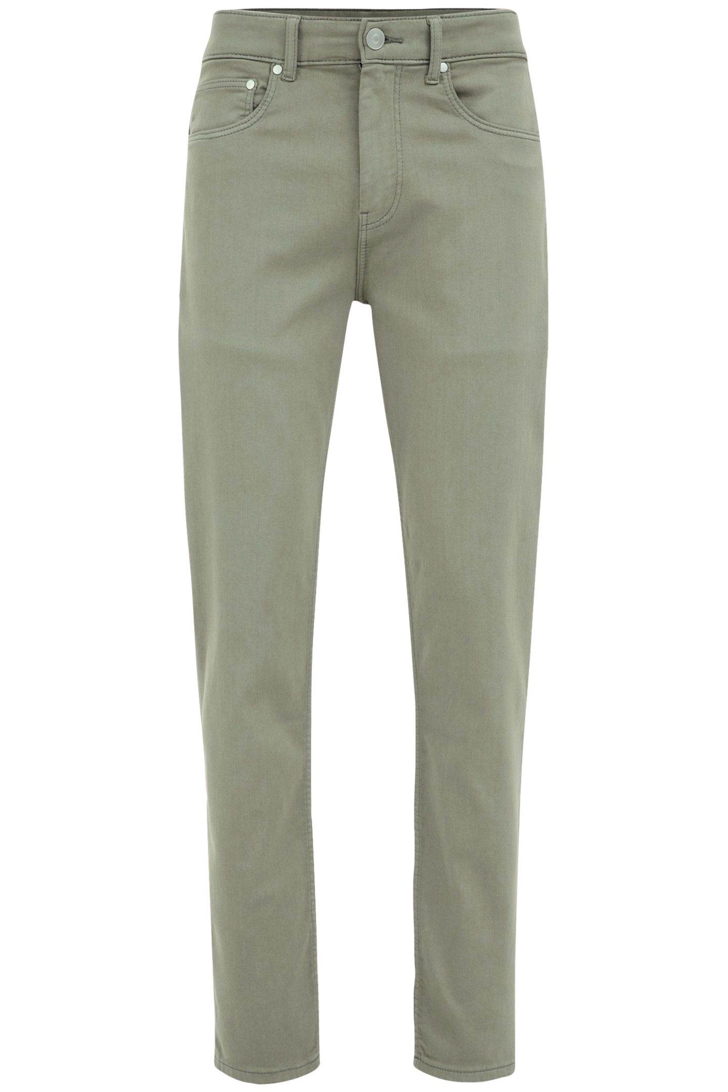 5-POCKET MID WAIST LIGHT GREEN 4
