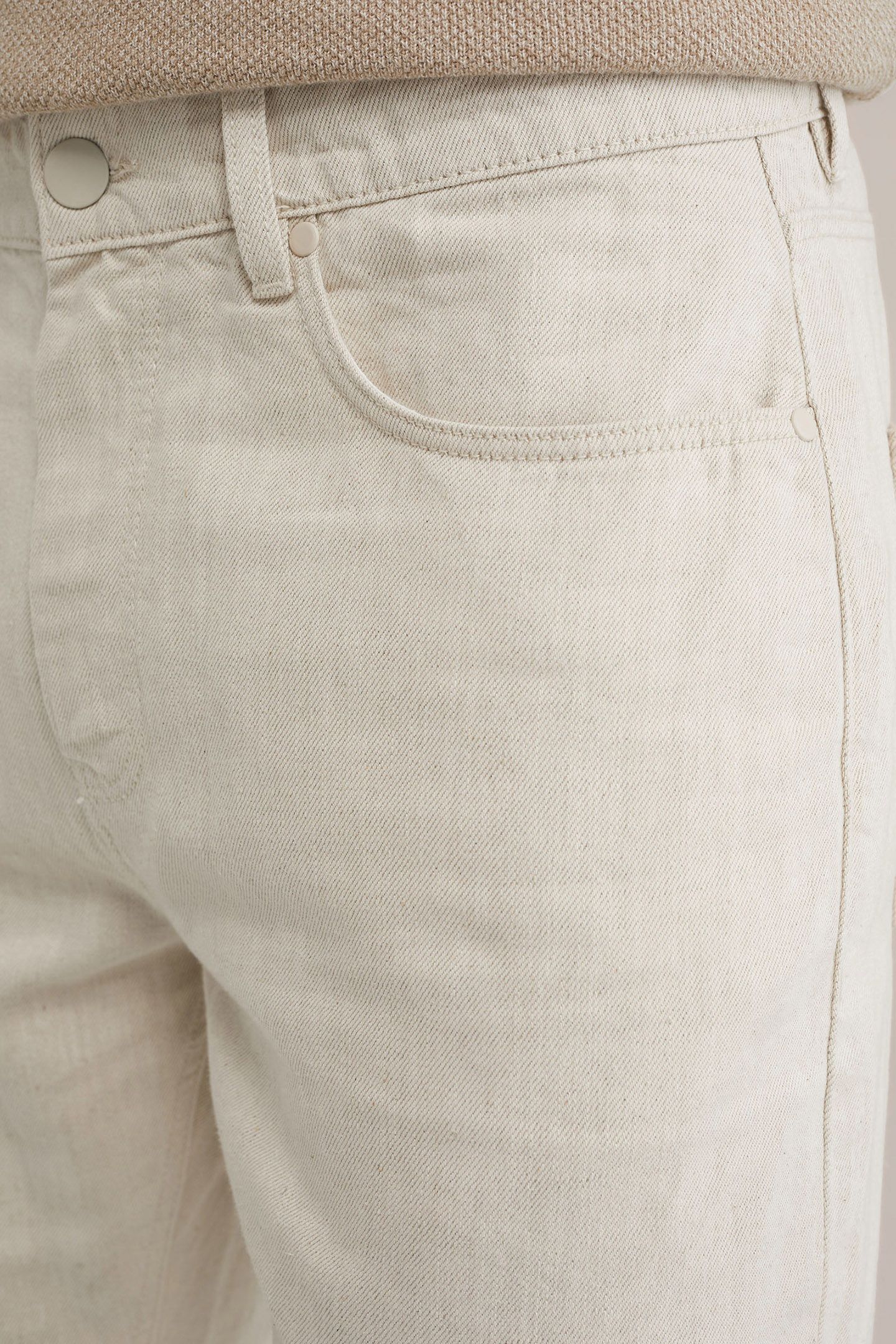 5-POCKET MID WAIST OFF-WHITE 5