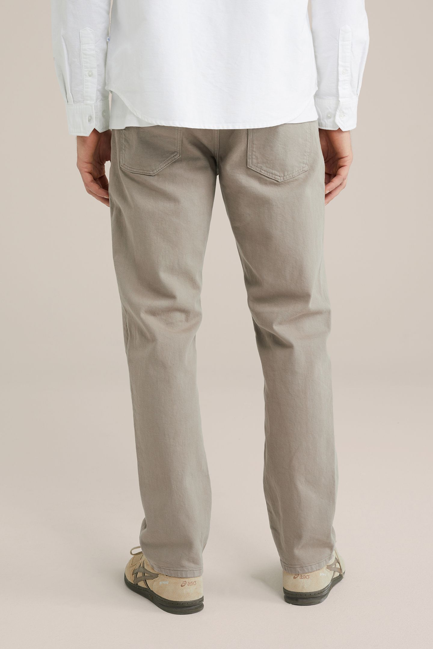 5-POCKET MID WAIST LIGHT BROWN 2
