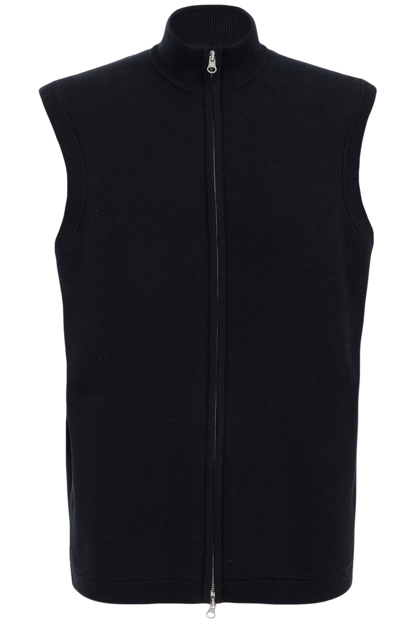 CARDIGAN WITH ZIPPER NAVY BLUE 4