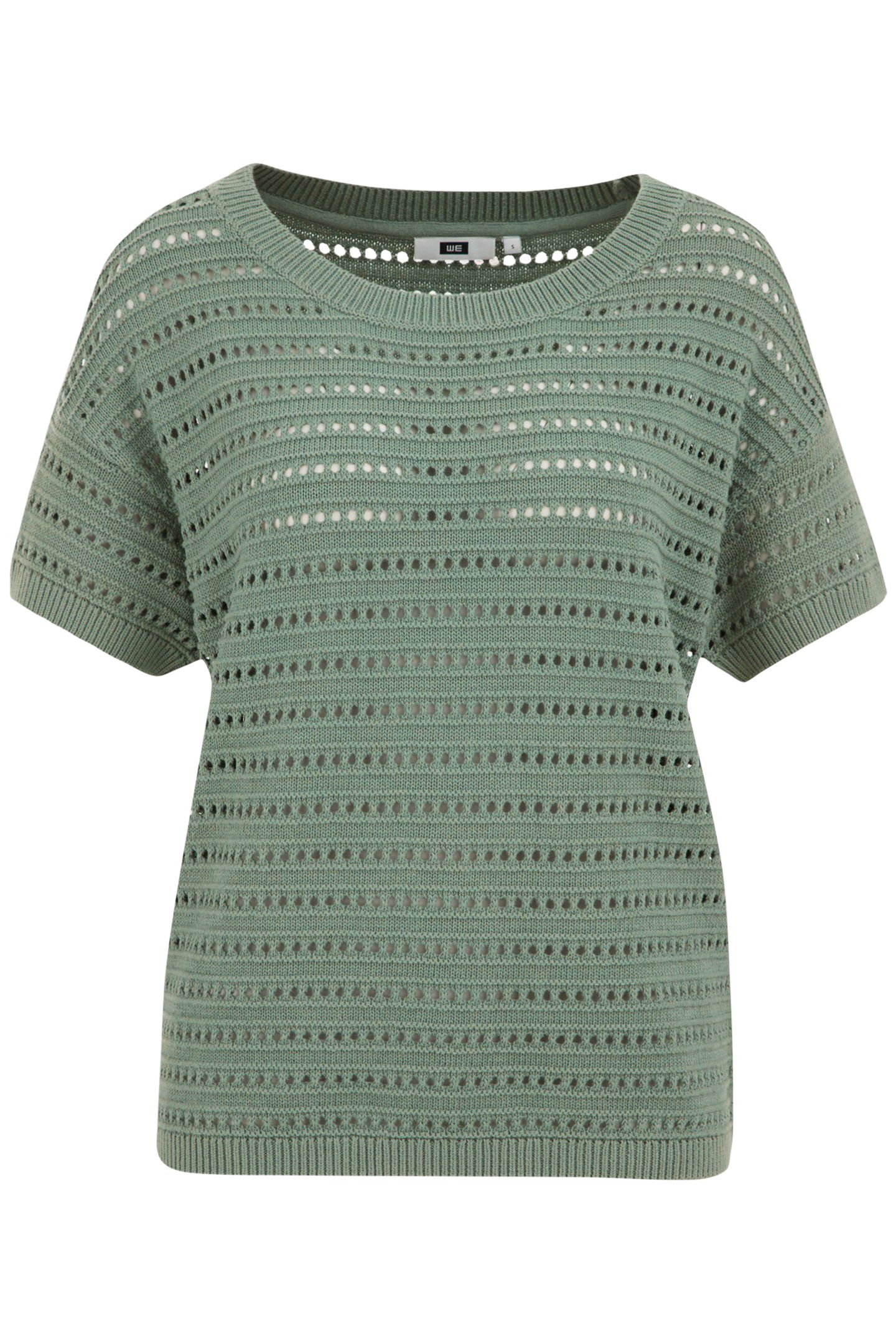KNITTED PULLOVER LIGHT GREEN 4