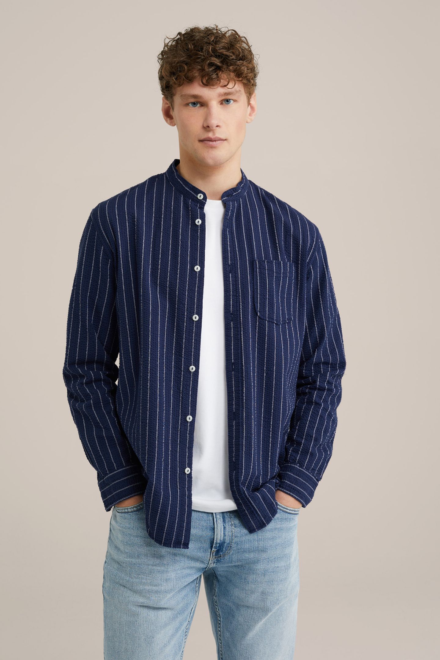 SHIRT DARK BLUE 1