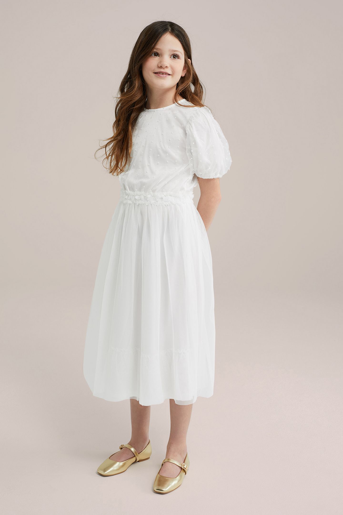 DRESS MAXI LENGTH WHITE 1