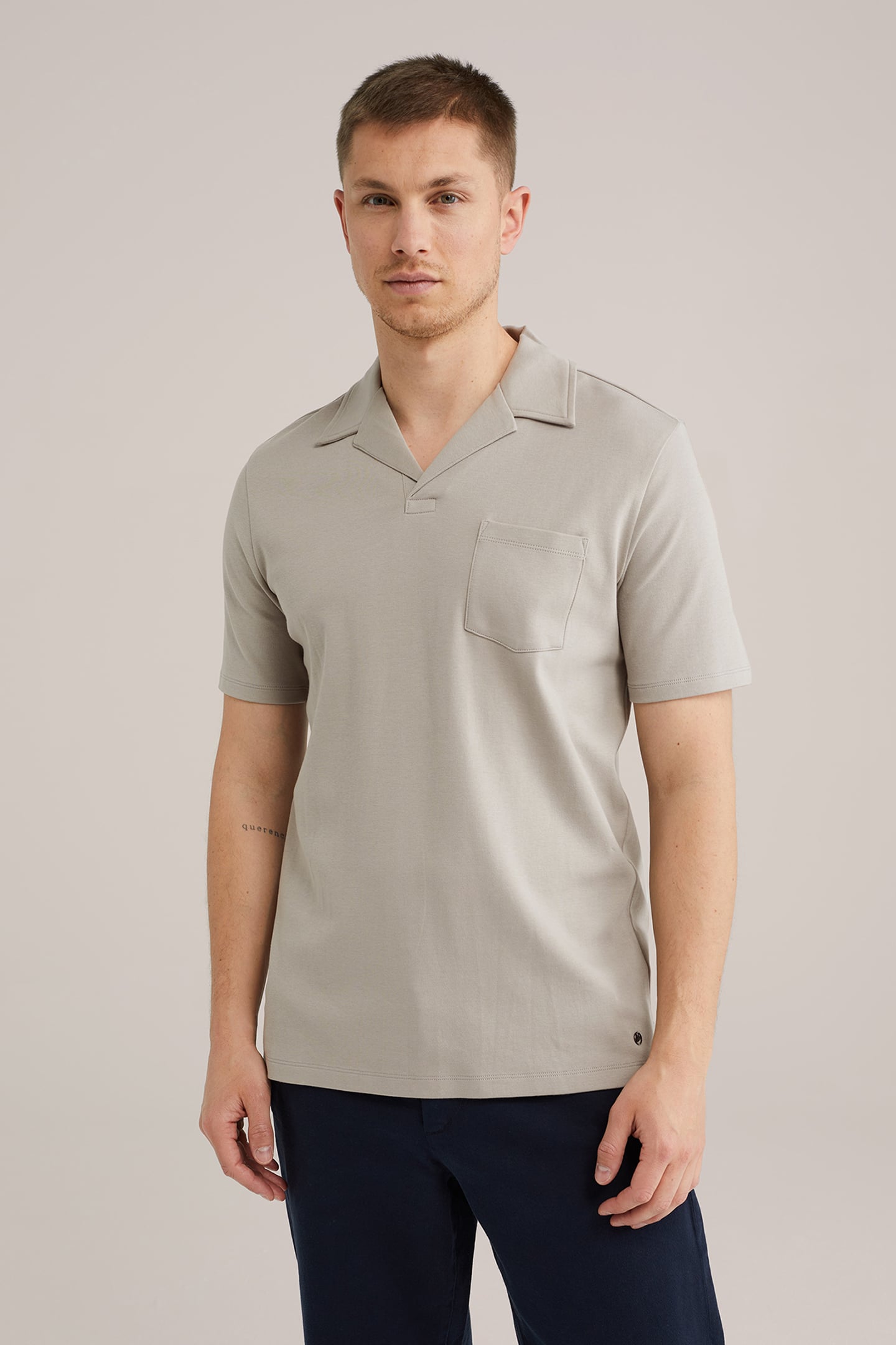POLO LIGHT GREY 1