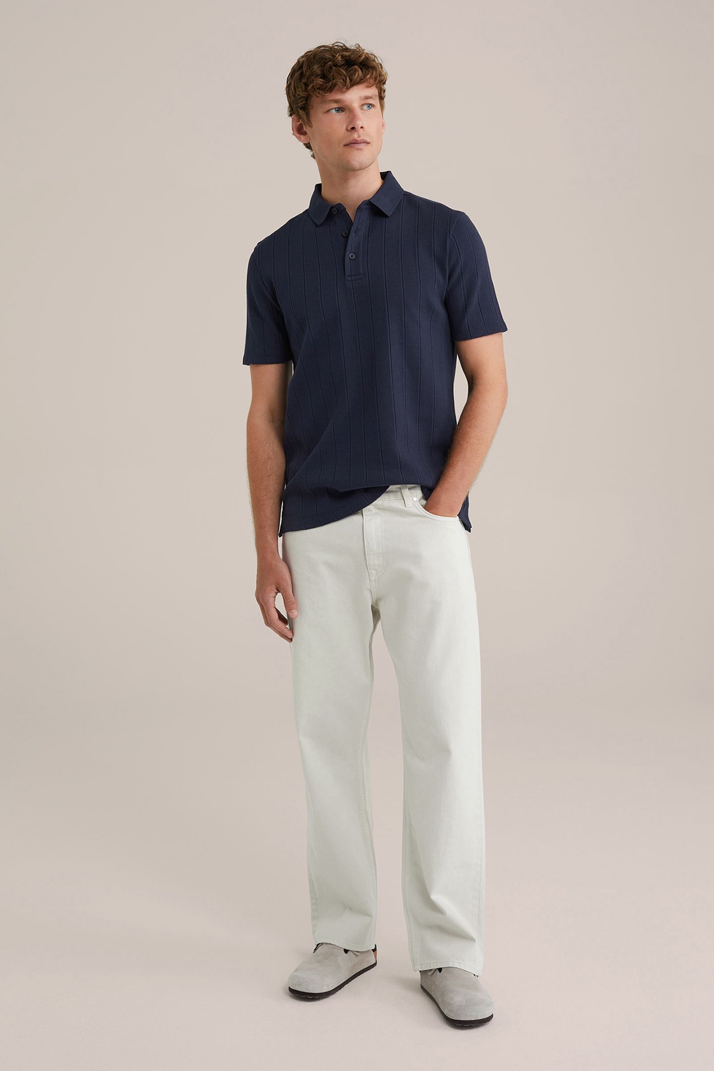 5-POCKET MID WAIST OFF-WHITE 3