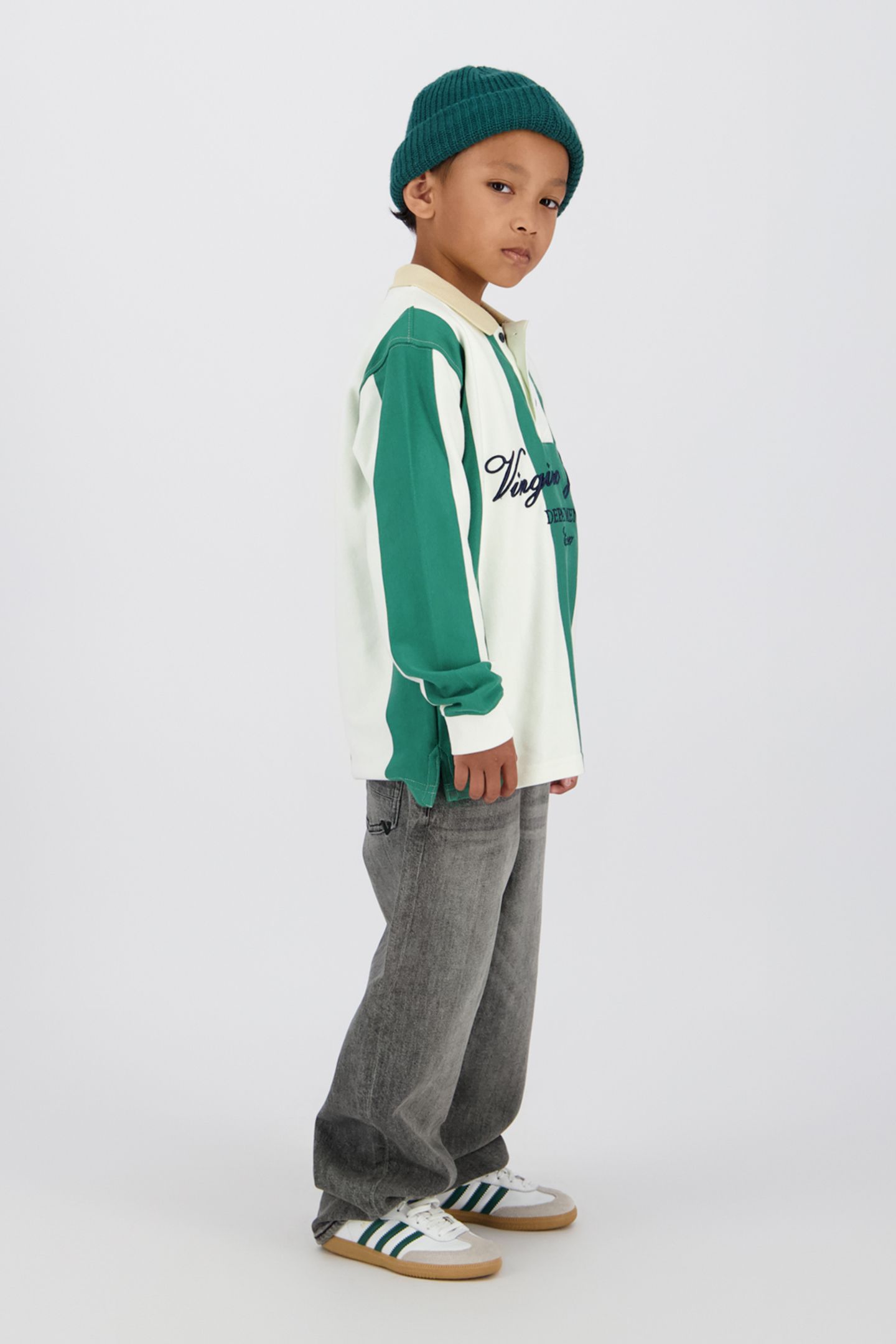 BOYS KIRAN JEANS DARK GREY VINTAGE 5