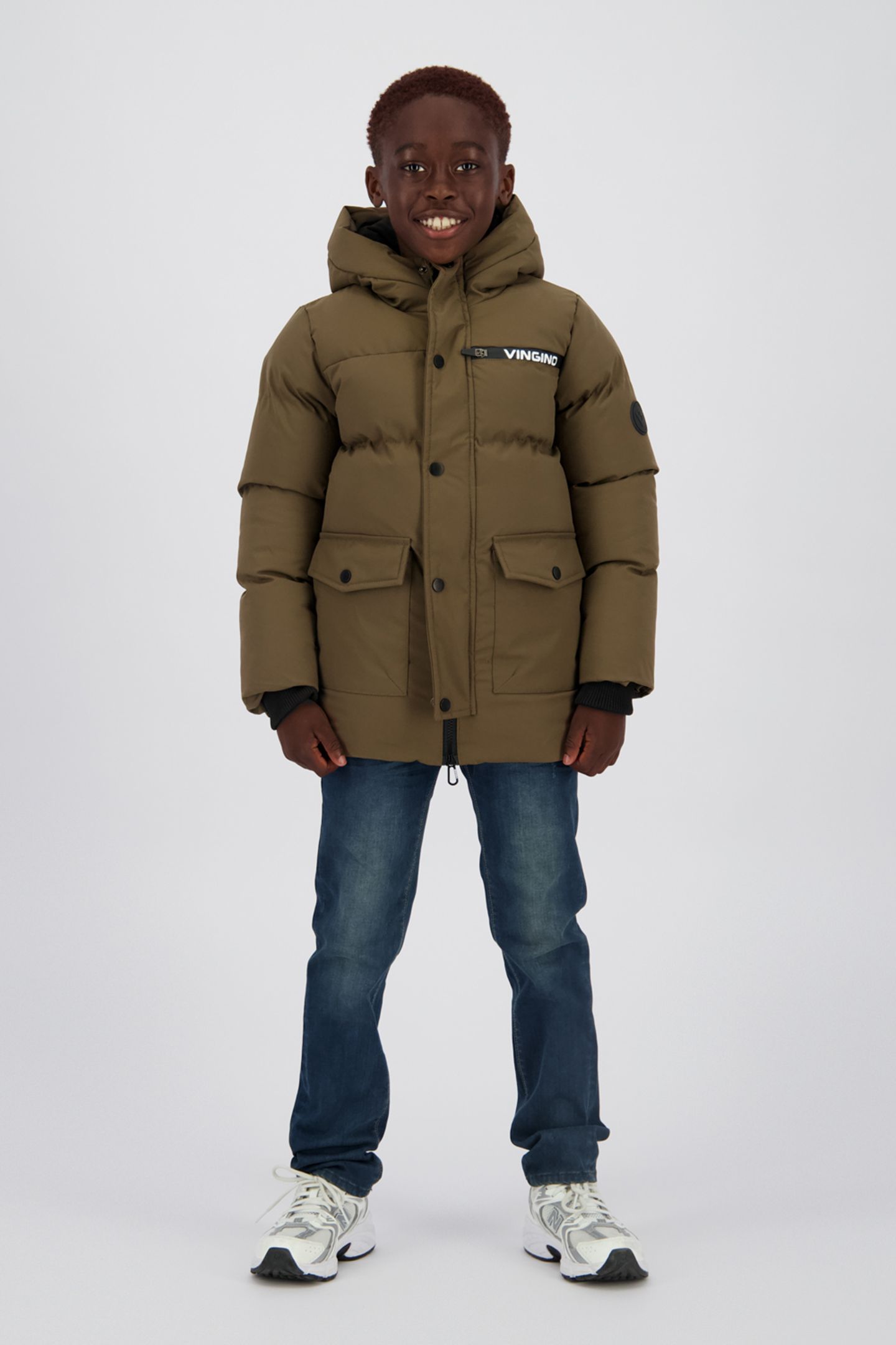 BOYS TANSO JACKET OUTDOOR DARK BROWN 5