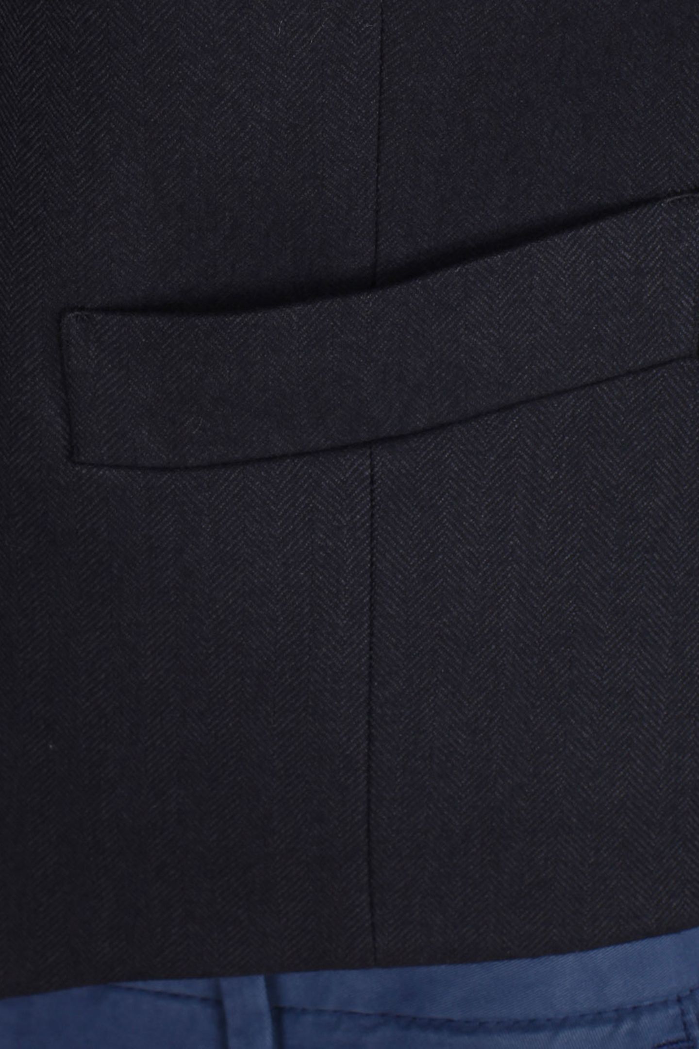 CLASSIC GILET WITH COLLAR BLUE 4