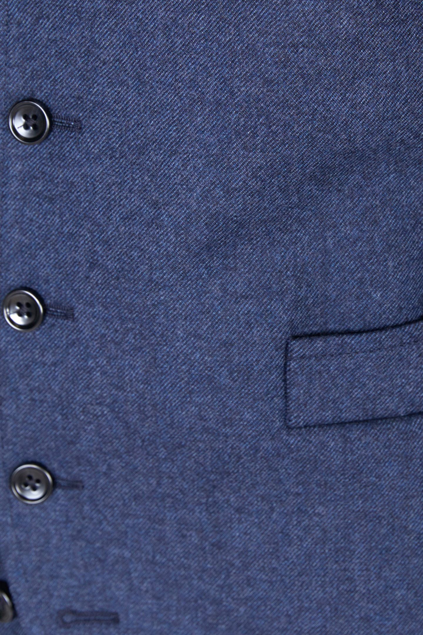 FANCY 4 PKT GILET BLUE 5