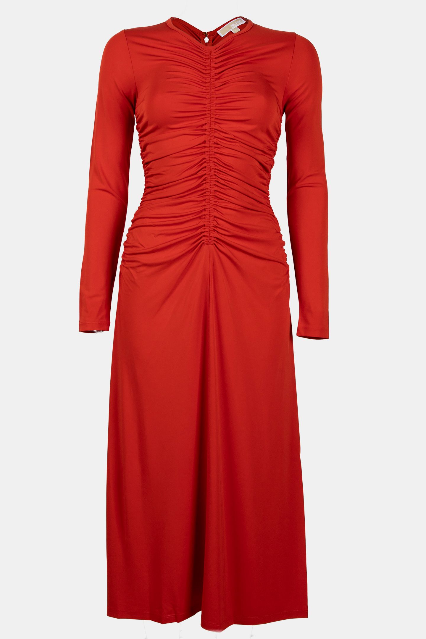 LS CF RUCH MIDI DRESS BRT TRRACTTA 4