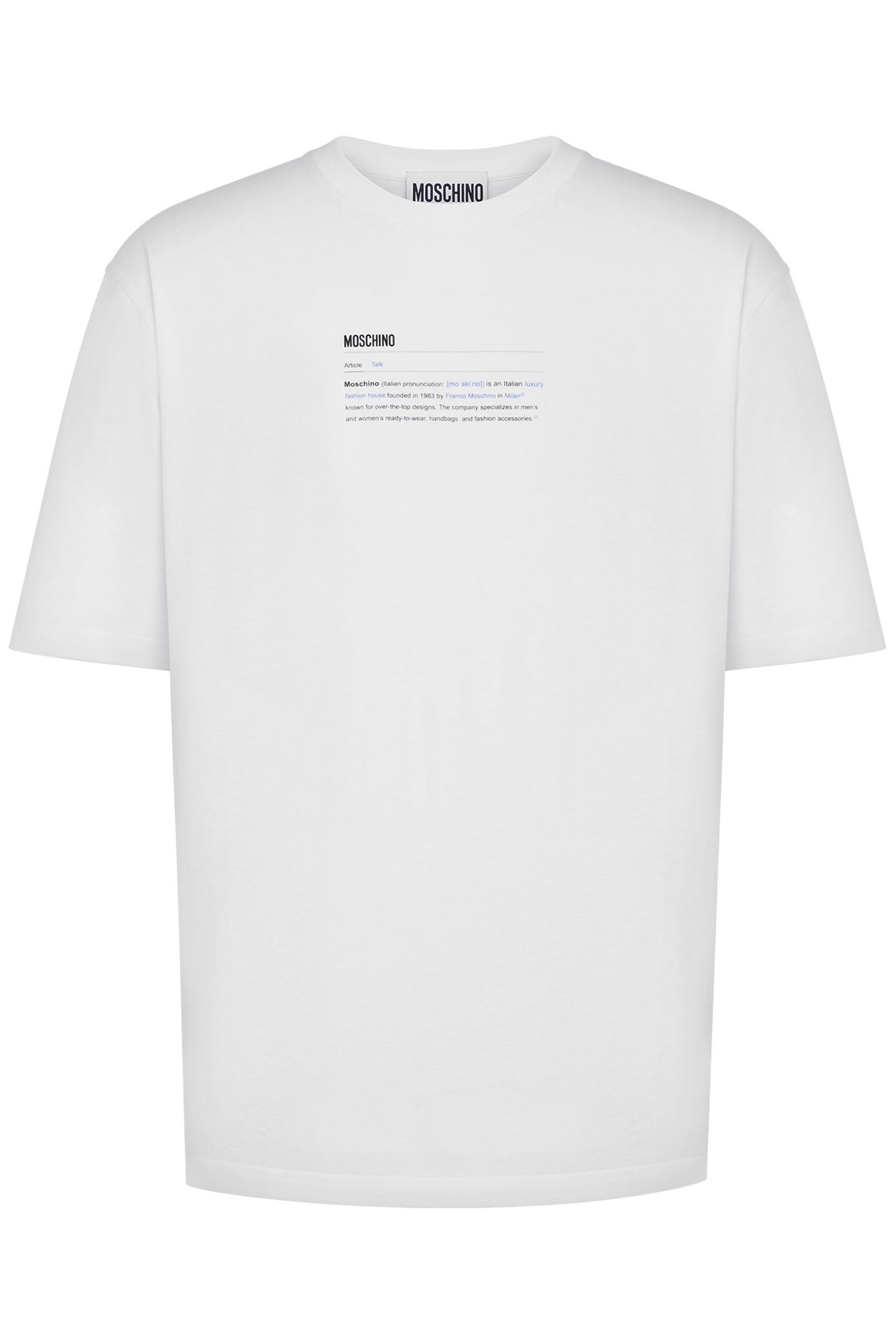 ORGANIC JERSEY T-SHIRT WITH PRINT WHITE 3