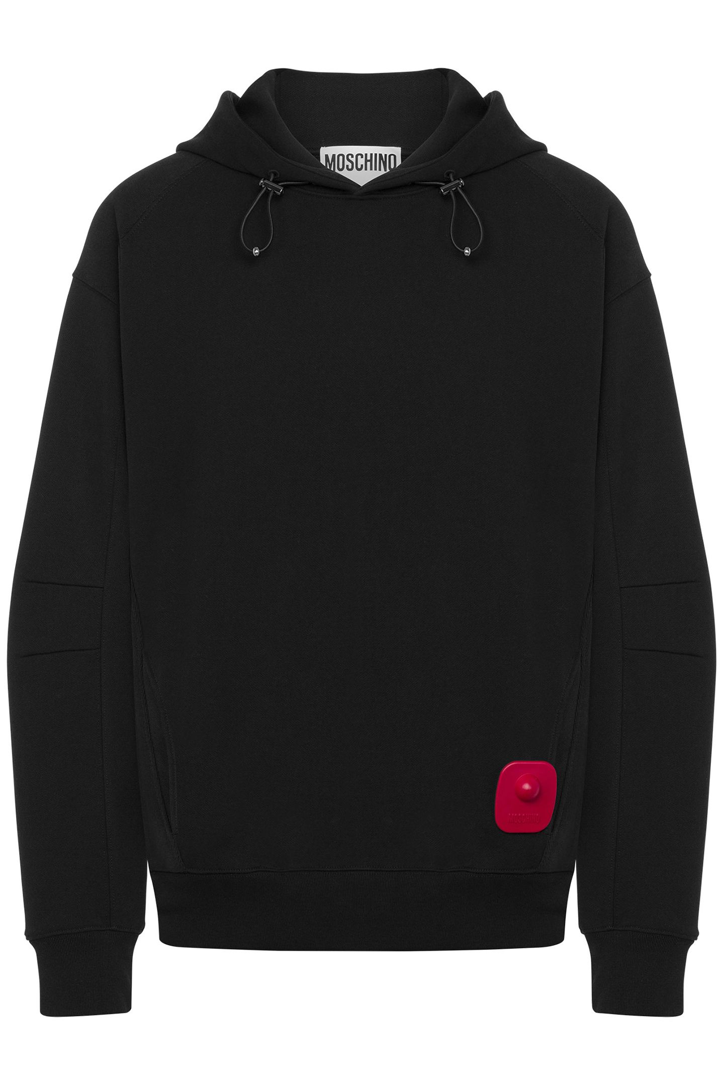 COTTON HOODIE SWEATSHIRT BLACK 3