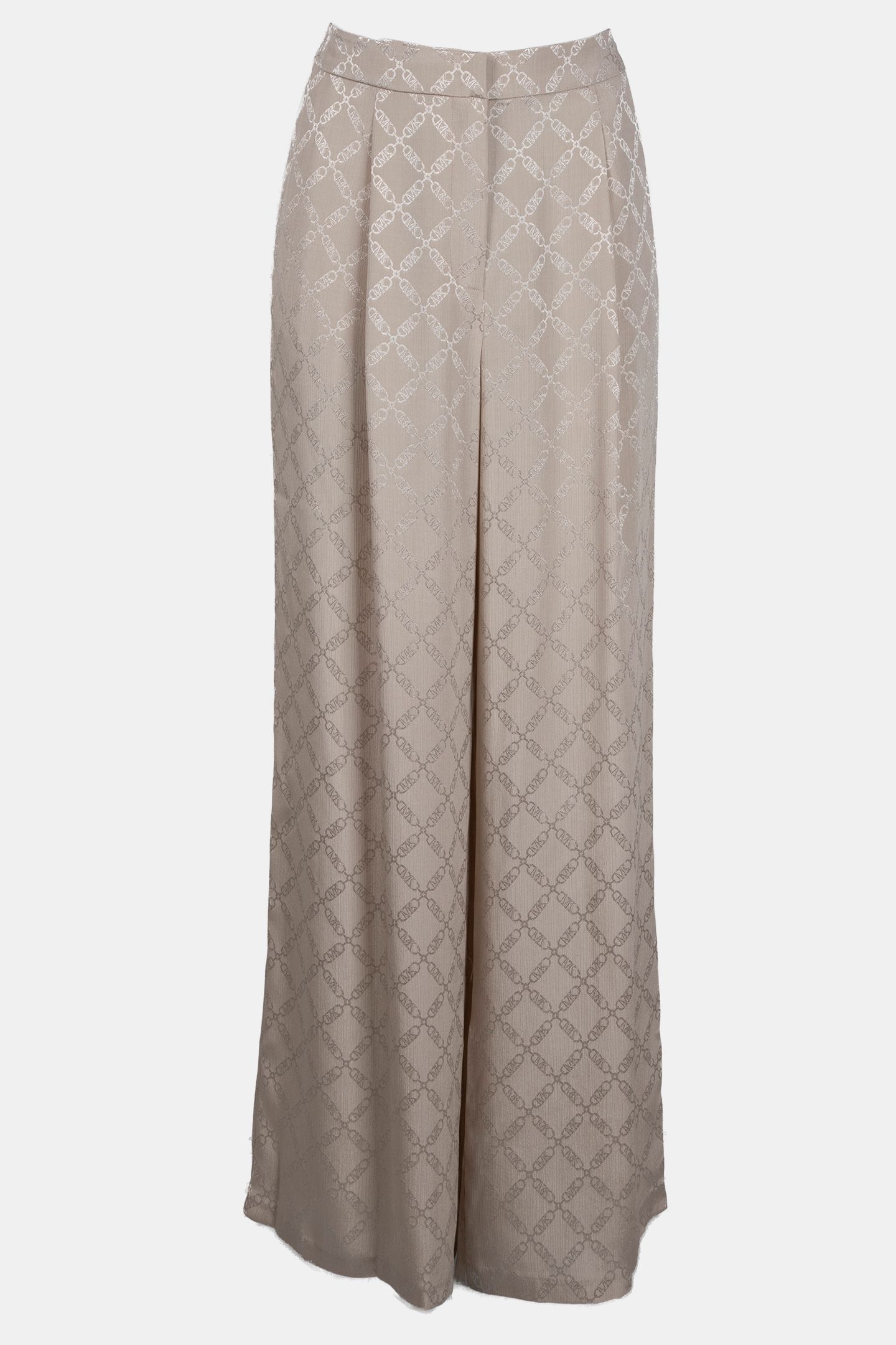 LOGO WIDE LEG PANTS DUNE 4