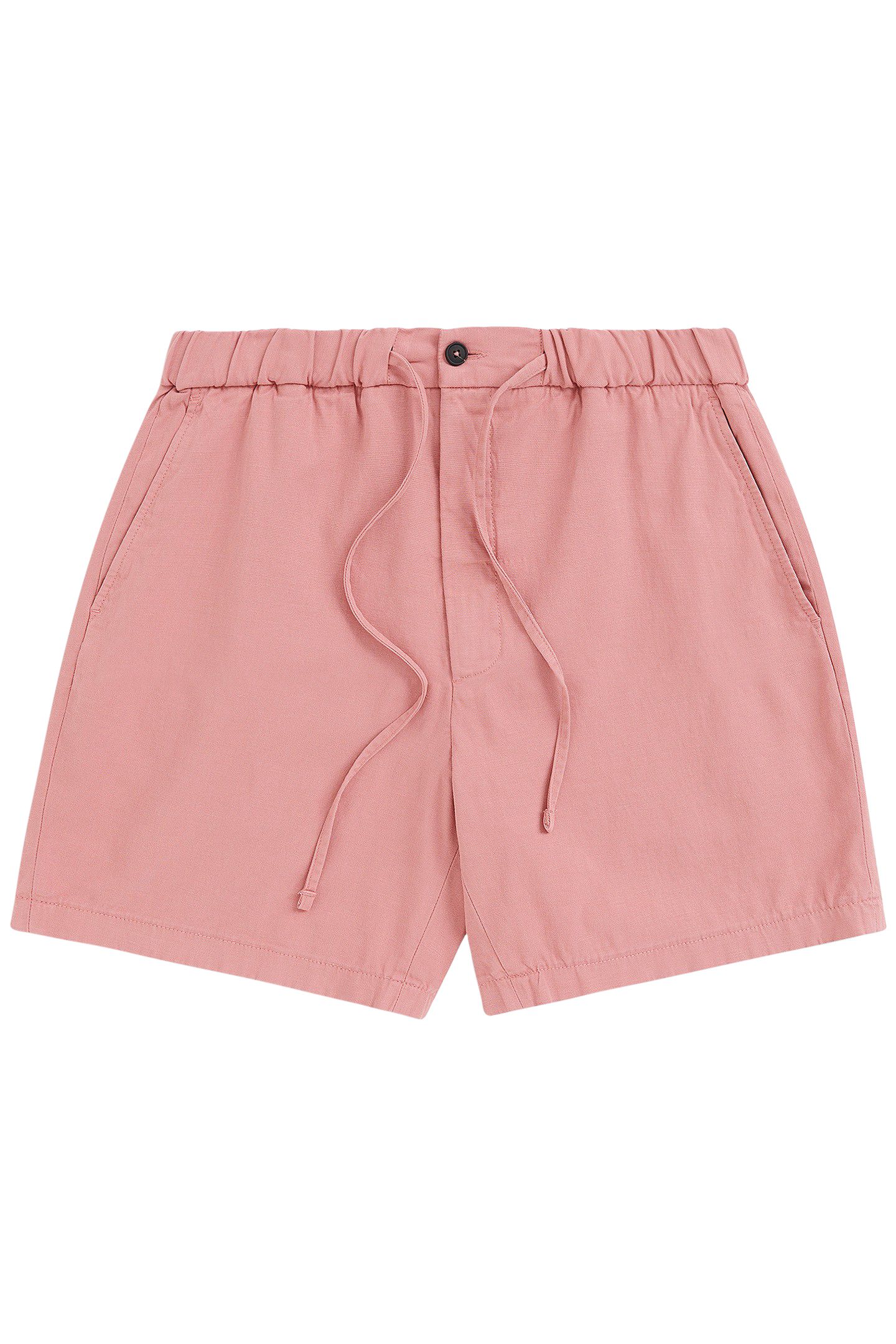 OAKLAND COTTON-LINEN STRETCH DARK PINK 2