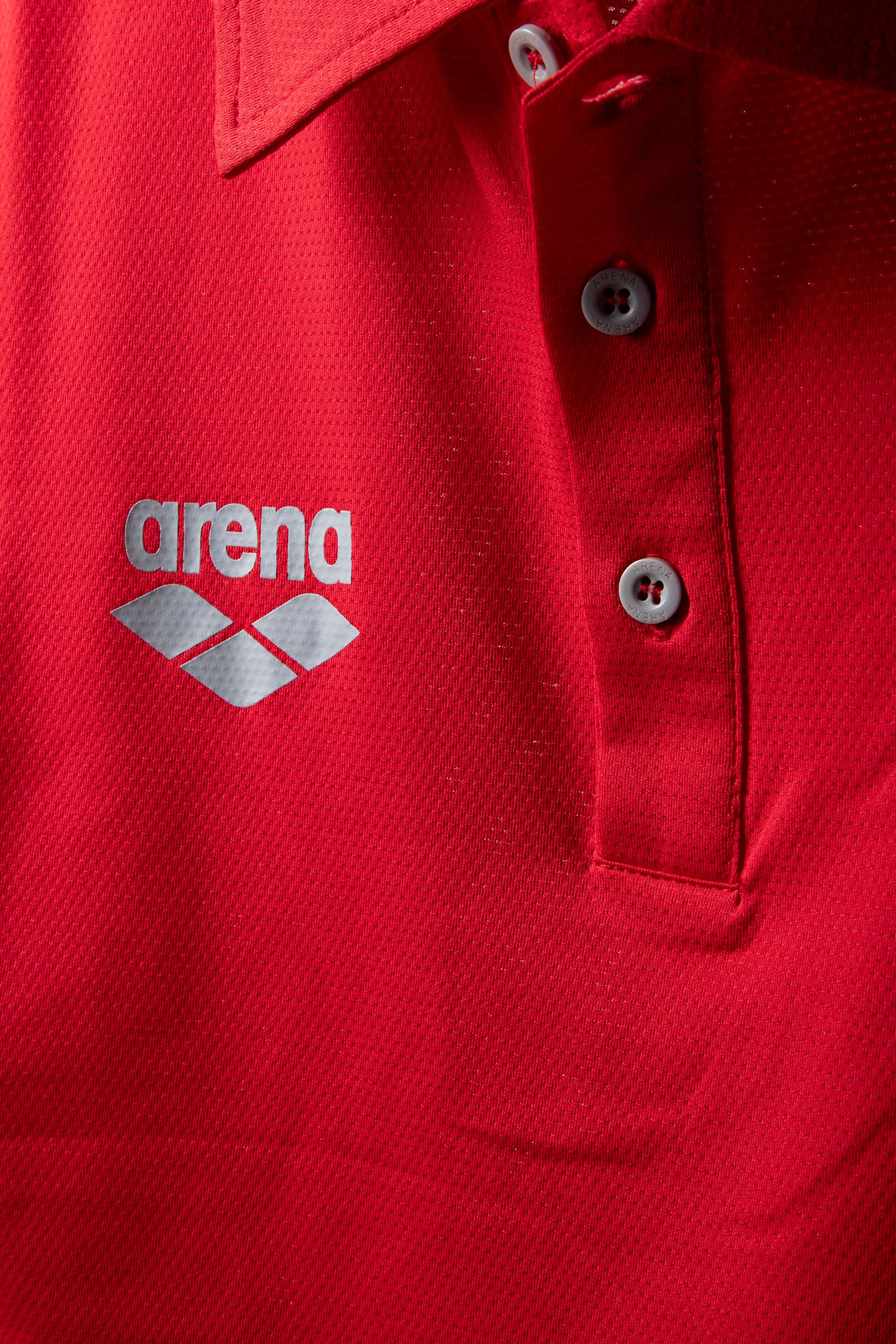 UNISEX TL TECH S/S POLO RED 4