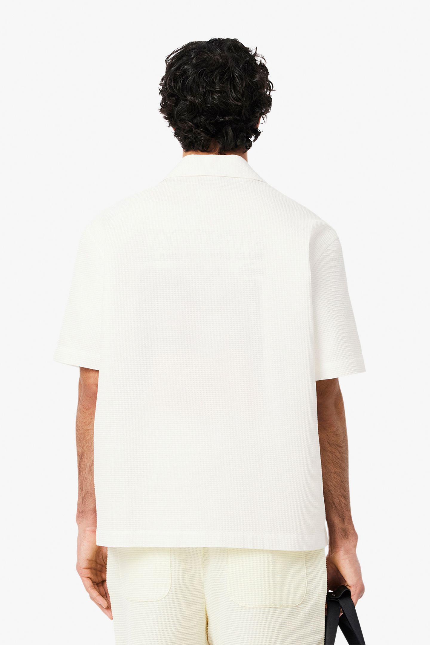 SHORT SLEEVE WOVEN SHIRT FLOUR 2