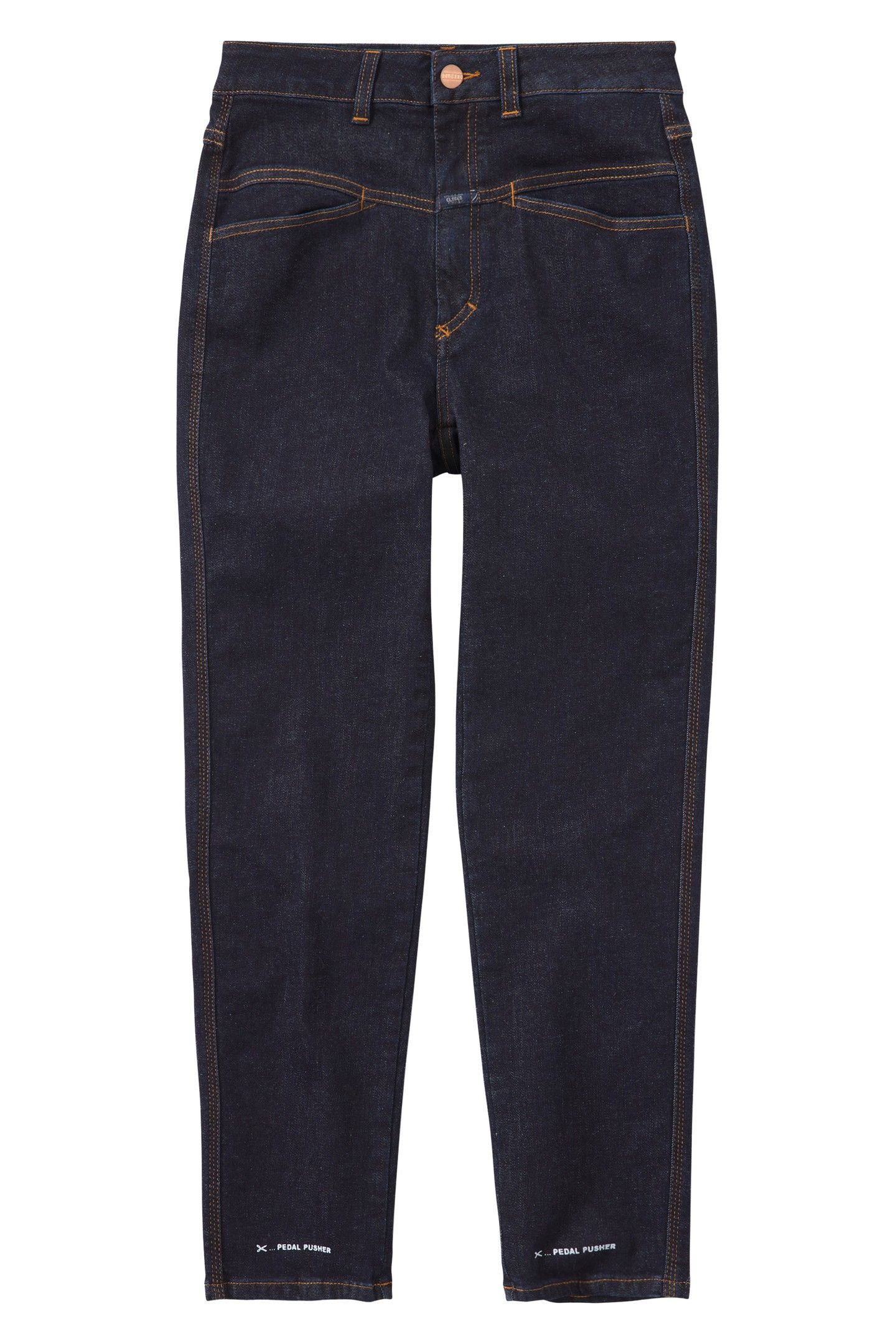 PEDAL PUSHER JEANS DARK BLUE 3