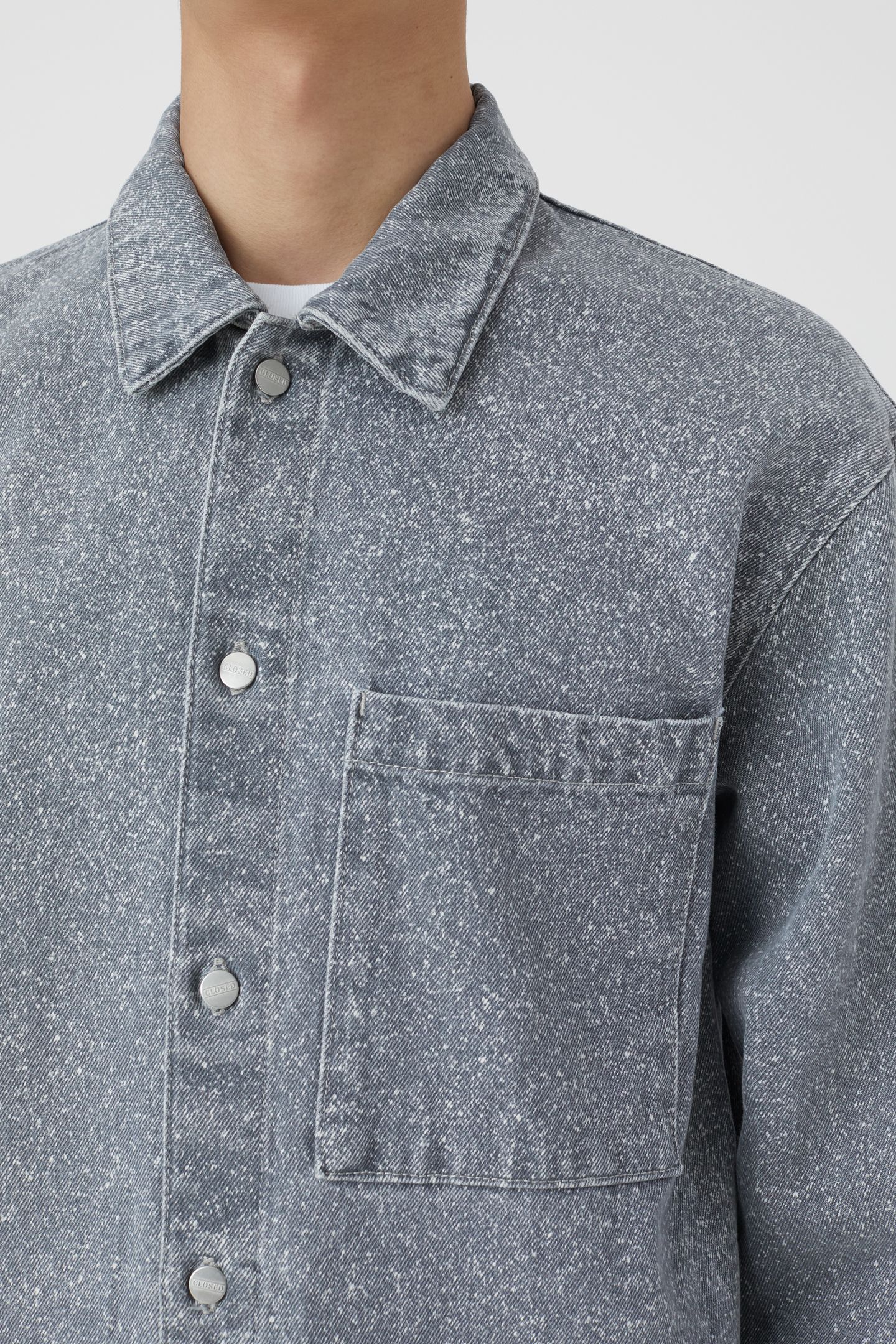 OVERSHIRT & BLOUSES MID GREY 6