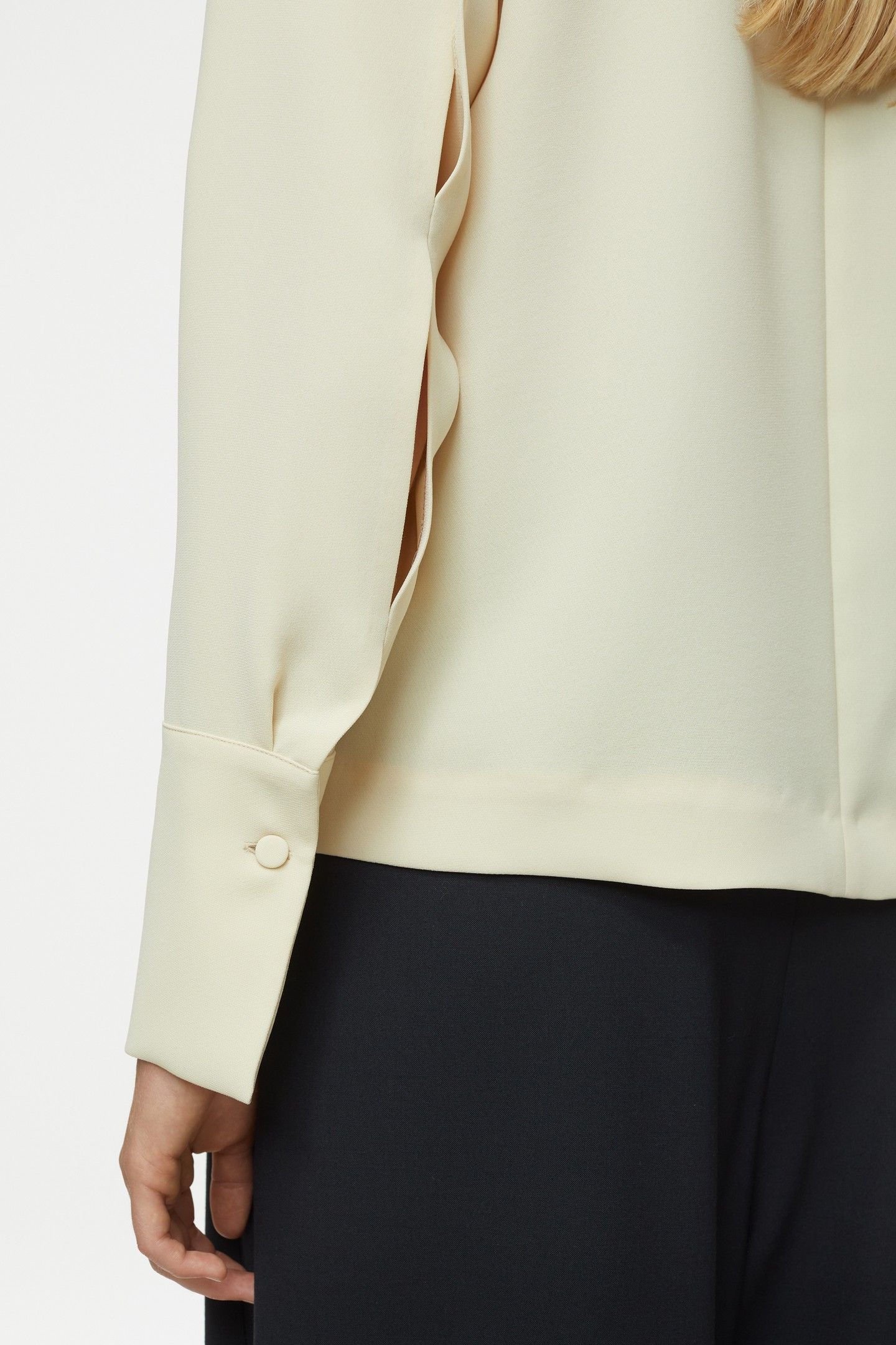 SLIT BLOUSE SHIRT SHELL 8